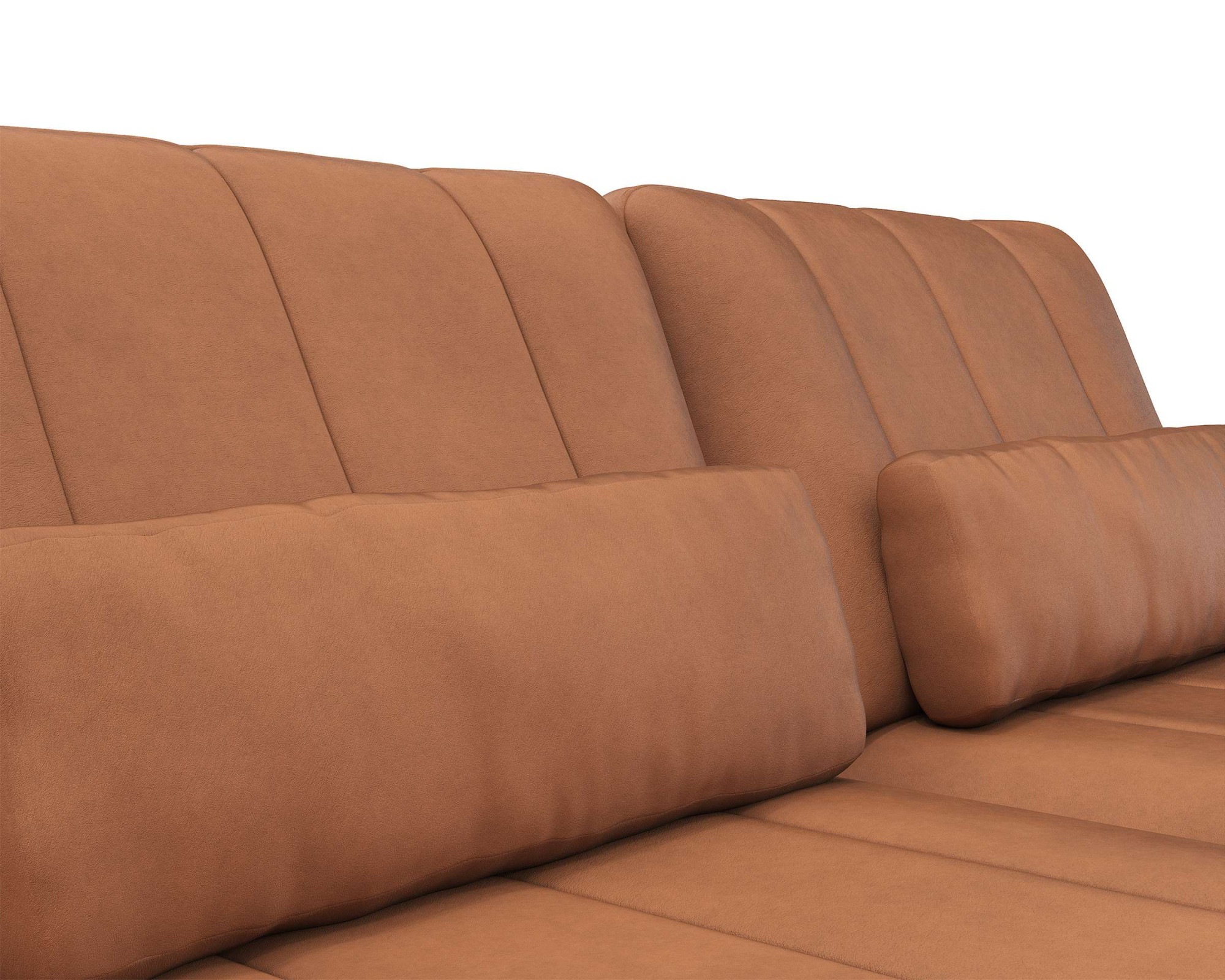 FLEXLUX 3-Sitzer »Tropea Funktionssofa, Designsofa, Relaxfunktion, TV-Couch,«, mit Armteilverstellung sowie Sitztiefenverstellung, Breite 252 cm
