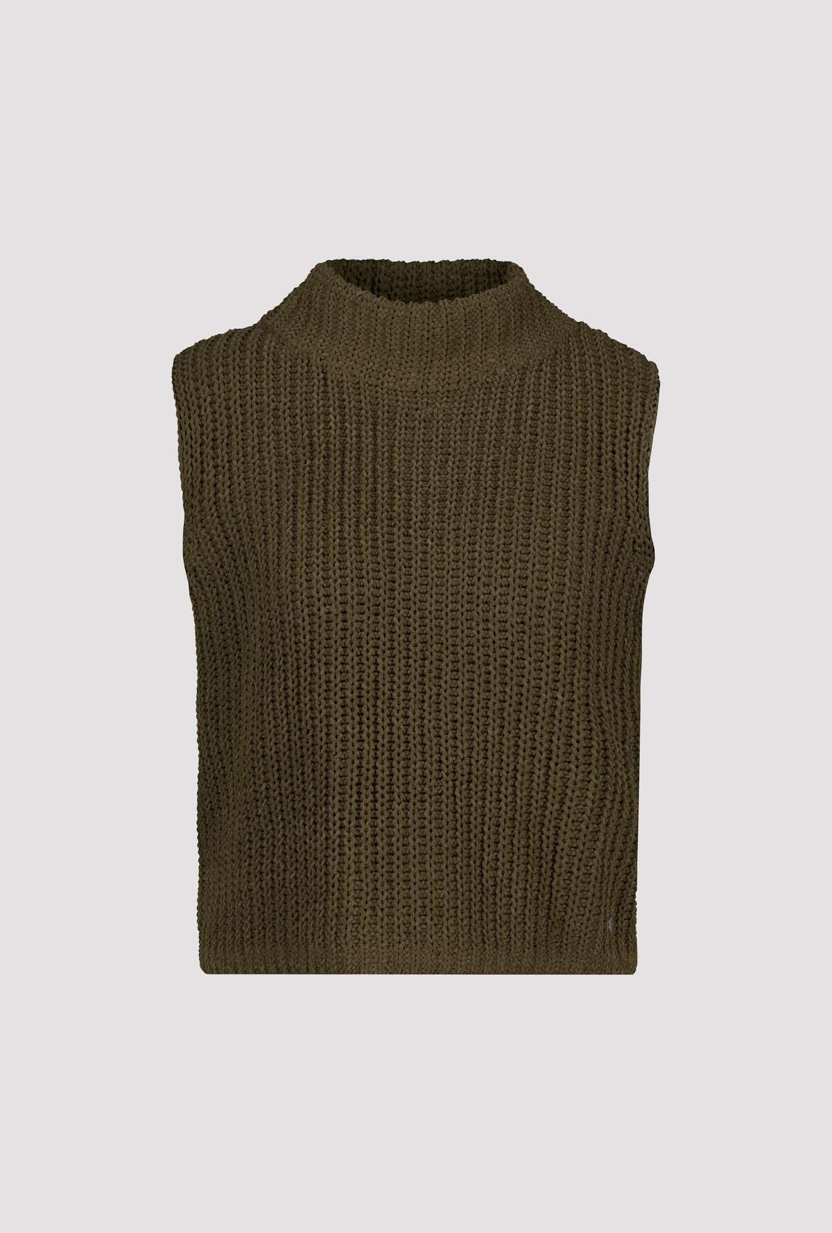 Monari Pullunder »Pullunder Basic Chenille« Regular fit mit Stehkragen
