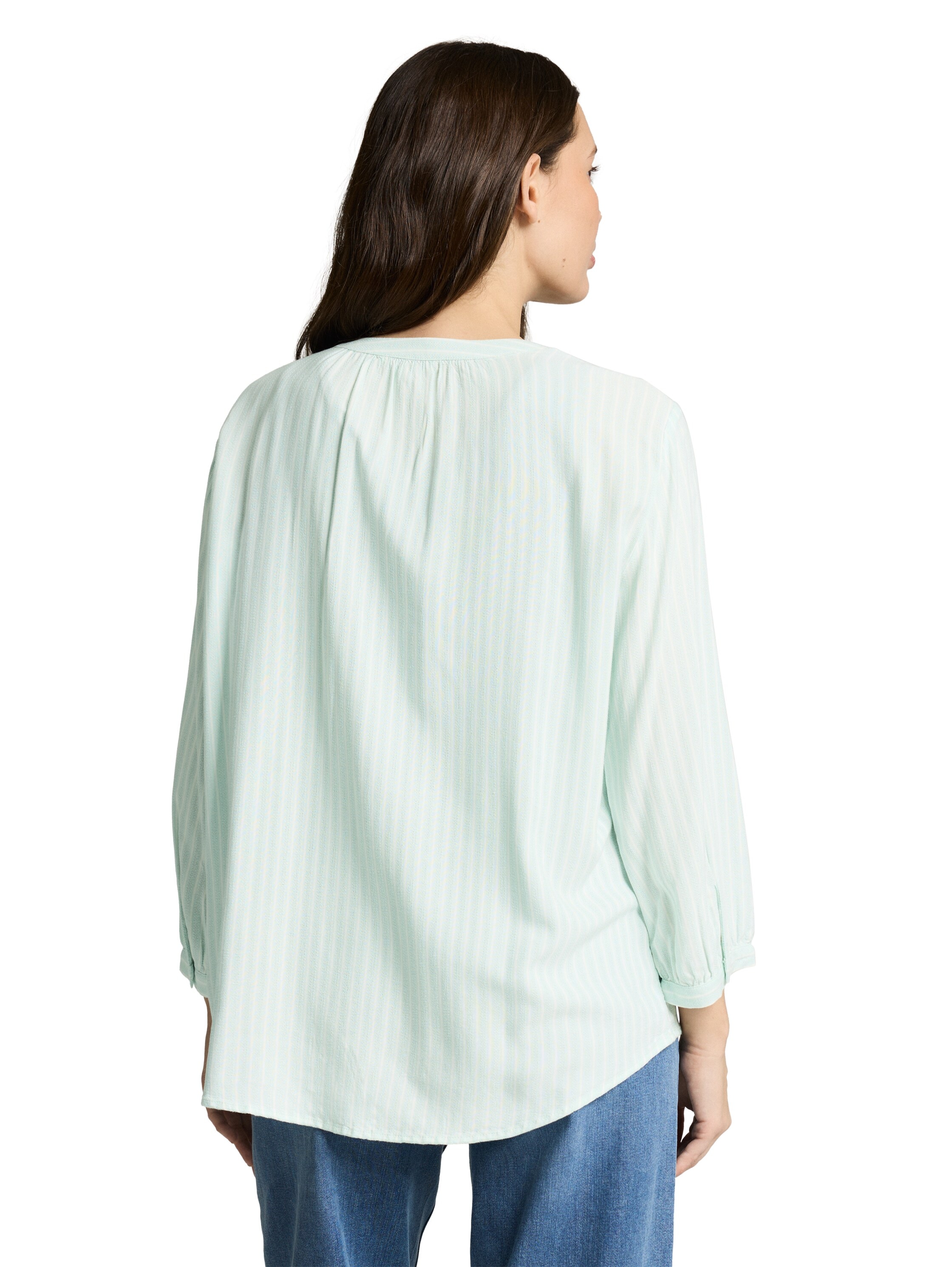 TOM TAILOR Klassische Bluse mit Streifen Muster
