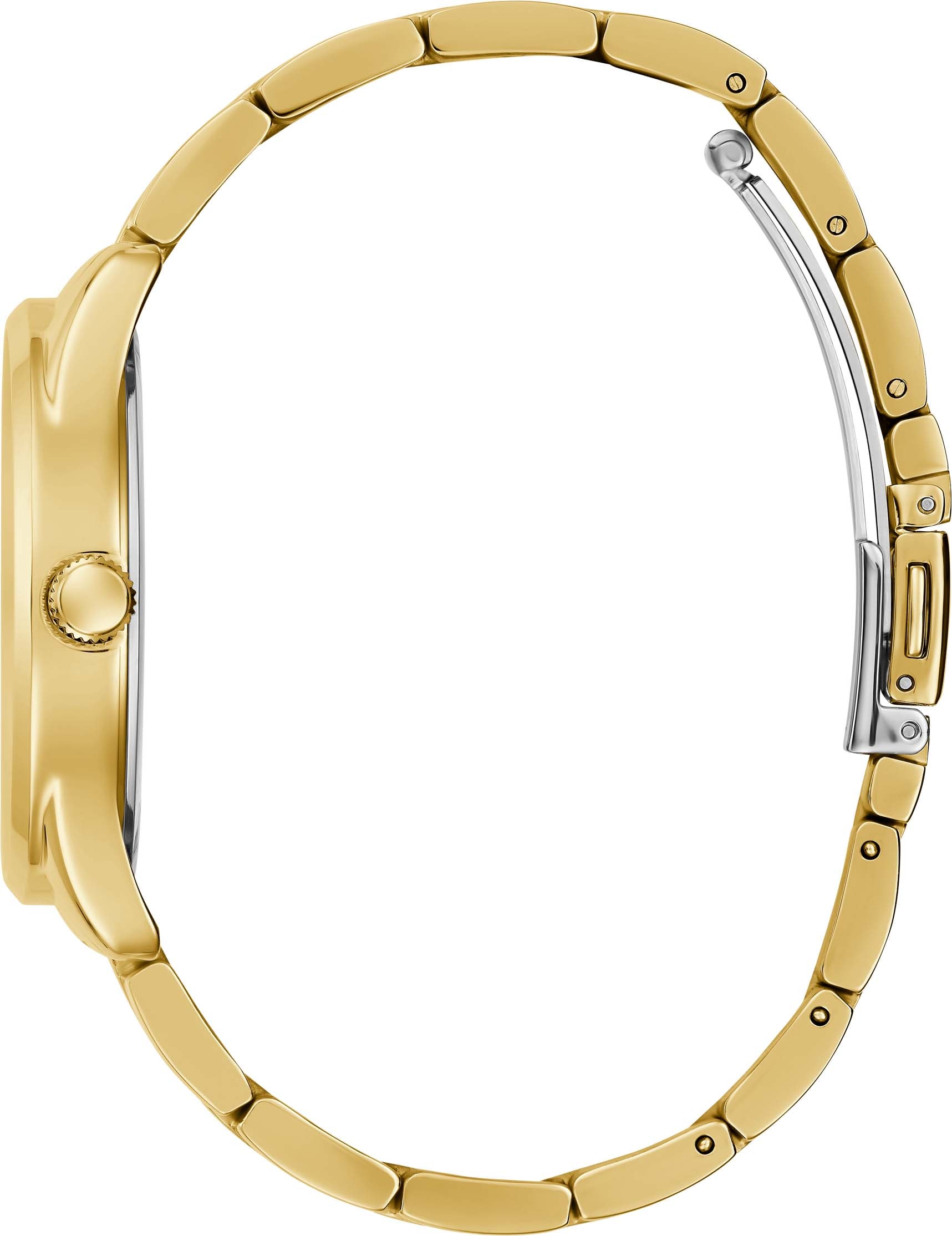 Guess Quarzuhr »EMBLEM«, Armbanduhr, Damenuhr