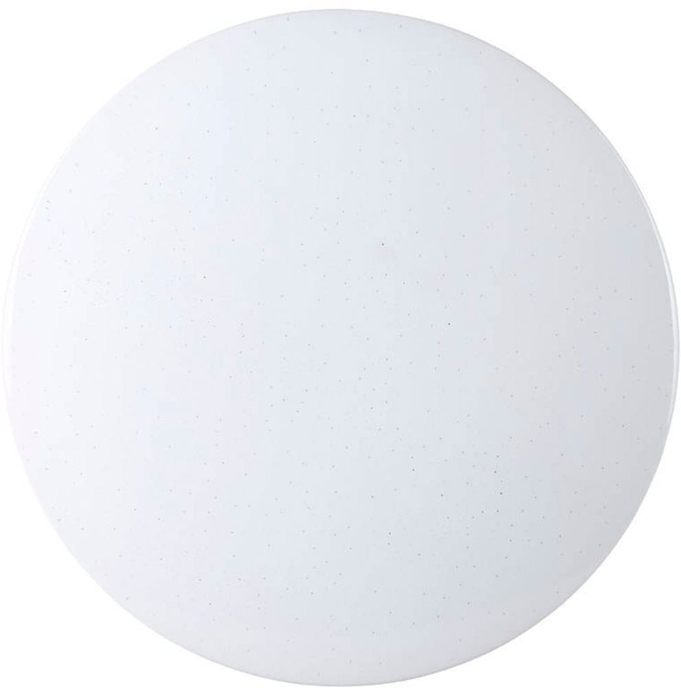 EGLO LED Deckenleuchte »FRANIA-S Deckenlampe, weiß, Kristalleffekt, geringe Aufbauhöhe,1x14,6W«, 1 flammig, Leuchtmittel LED-Board | LED fest integriert, Wohzimmer, Küche, Esszimmer, Flur, modern, rund, 1600 Lumen, 33x7cm
