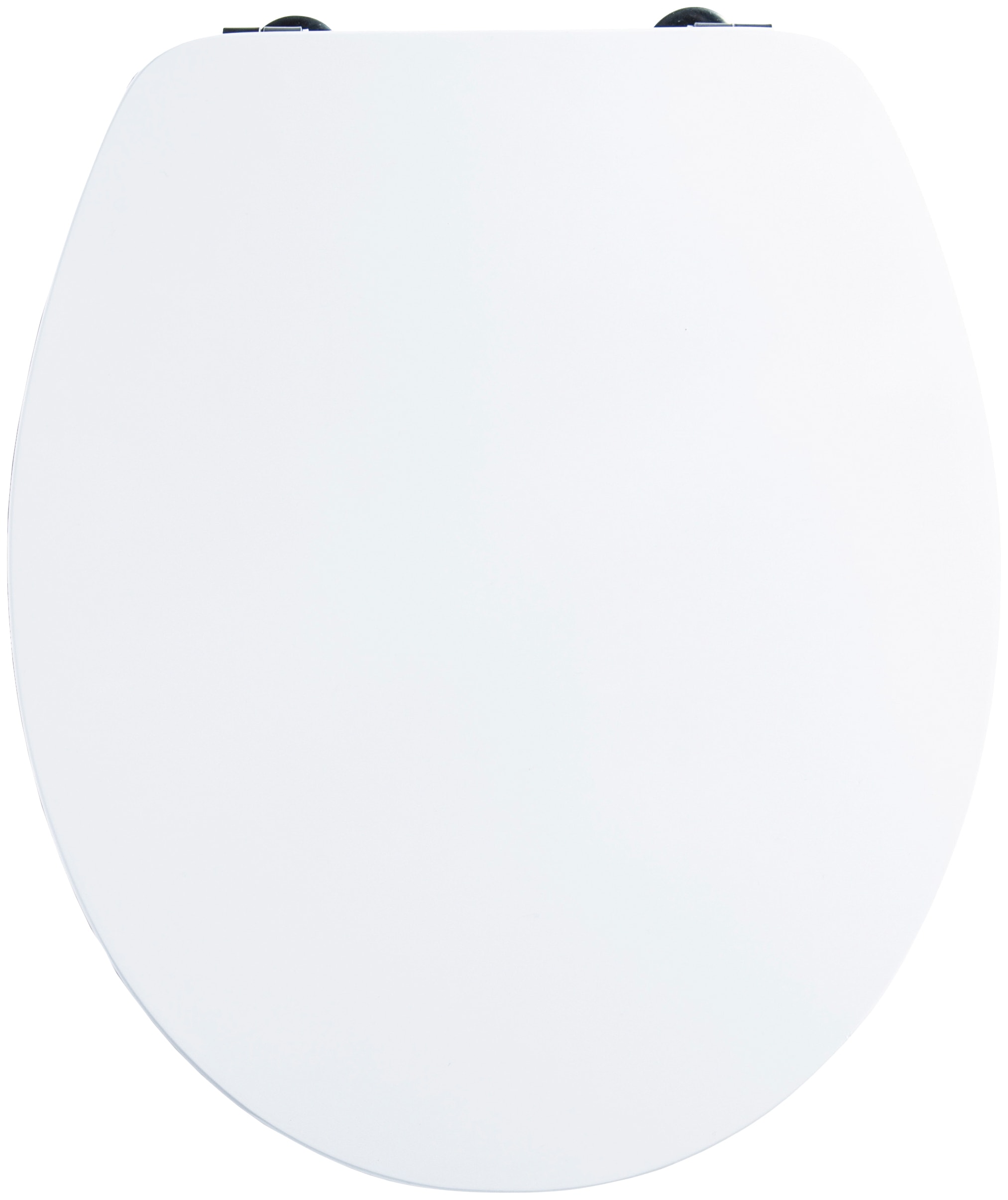 CORNAT WC-Sitz »Klassisch weißer Look - Hochwertig Holzkern - Komfortables Sitzgefühl« Schlichtes Design passt in jedes Badezimmer / Toilettensitz