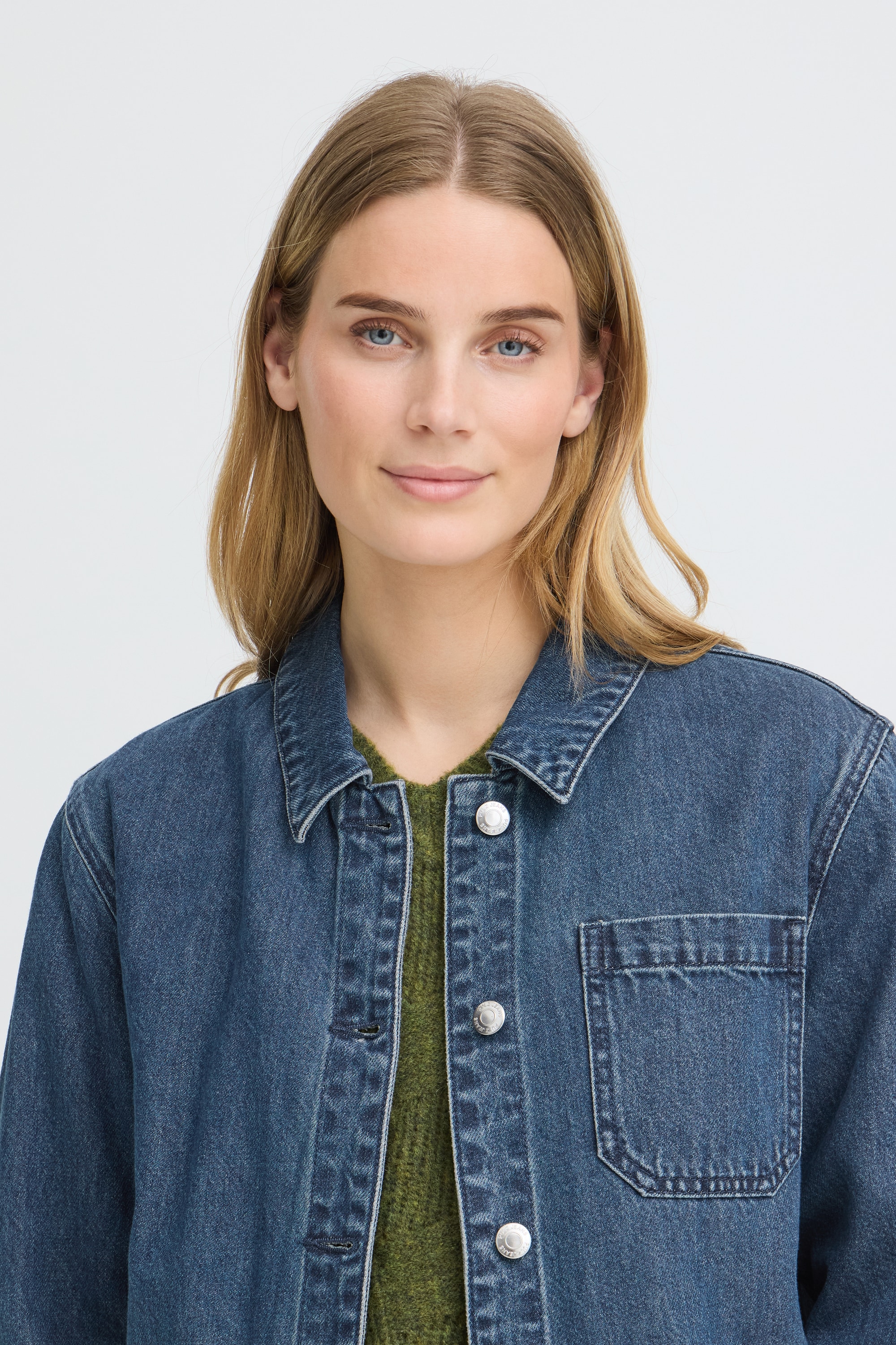 Pulz Jeans Jeansjacke »Damen Jeansjacke PZGIANNI«