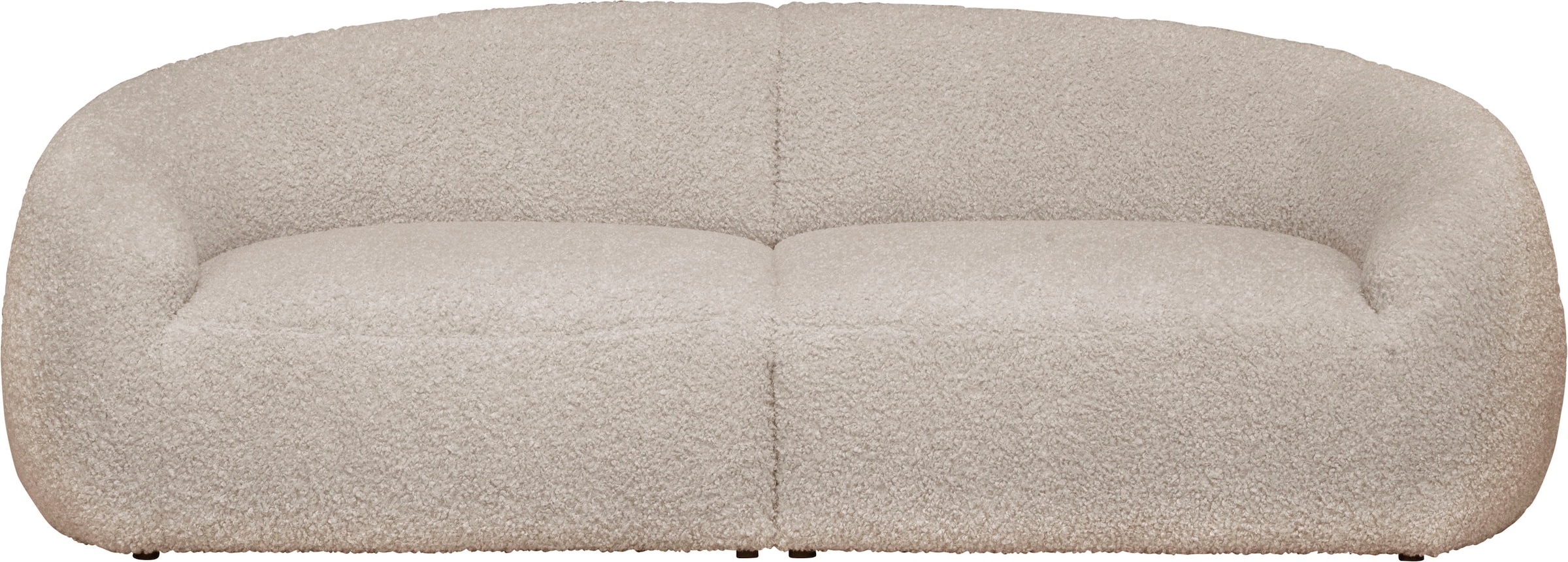 LeGer Home by Lena Gercke Big-Sofa »YANI Designersofa, organische Form, Maße B/T/H: 240/64/81 cm«, mit Wellenunterfederung, auch in Bouclé, passend zur Serie