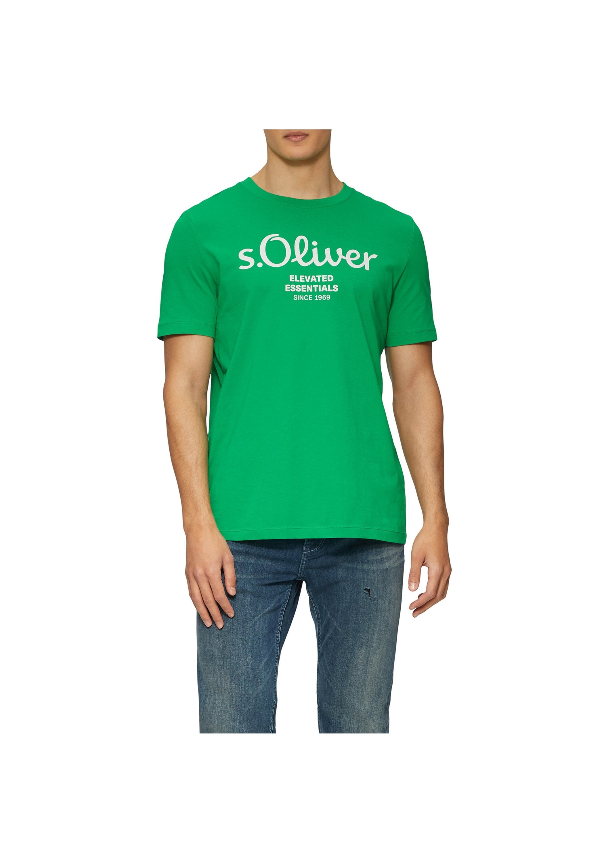 s.Oliver T-Shirt »T-Shirt Logo T-Shirt 4er Pack«