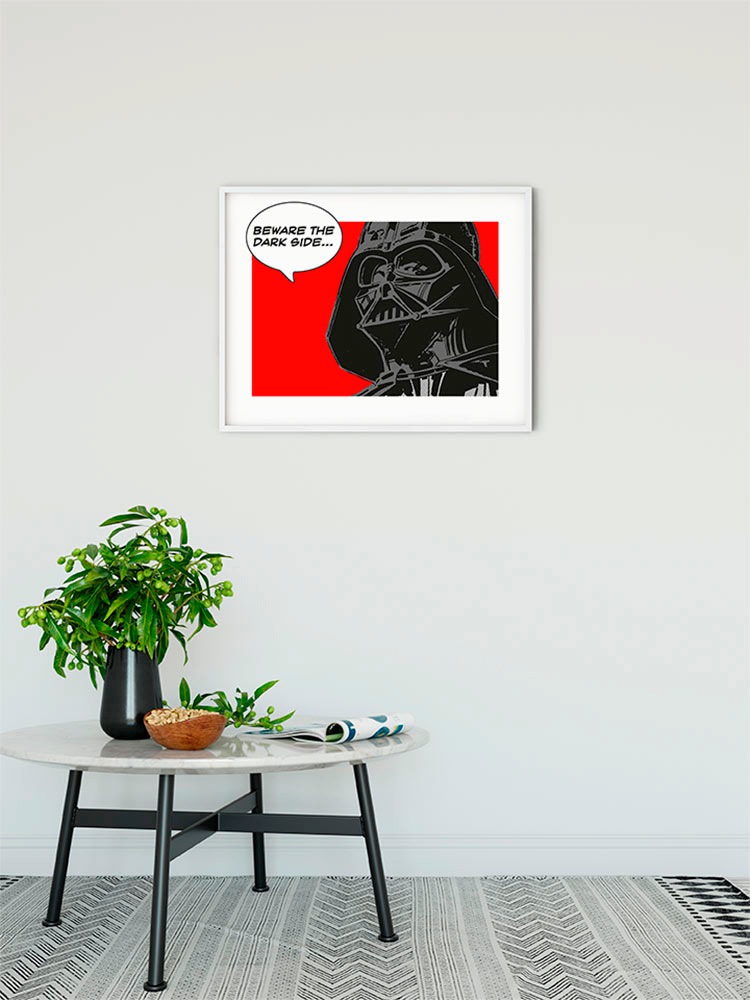 Komar Bild »Star Wars Classic Comic Quote Vader« Star Wars 1 Stk. tlg. Wandbild zur Dekoration im Kinderzimmer - ohne Rahmen
