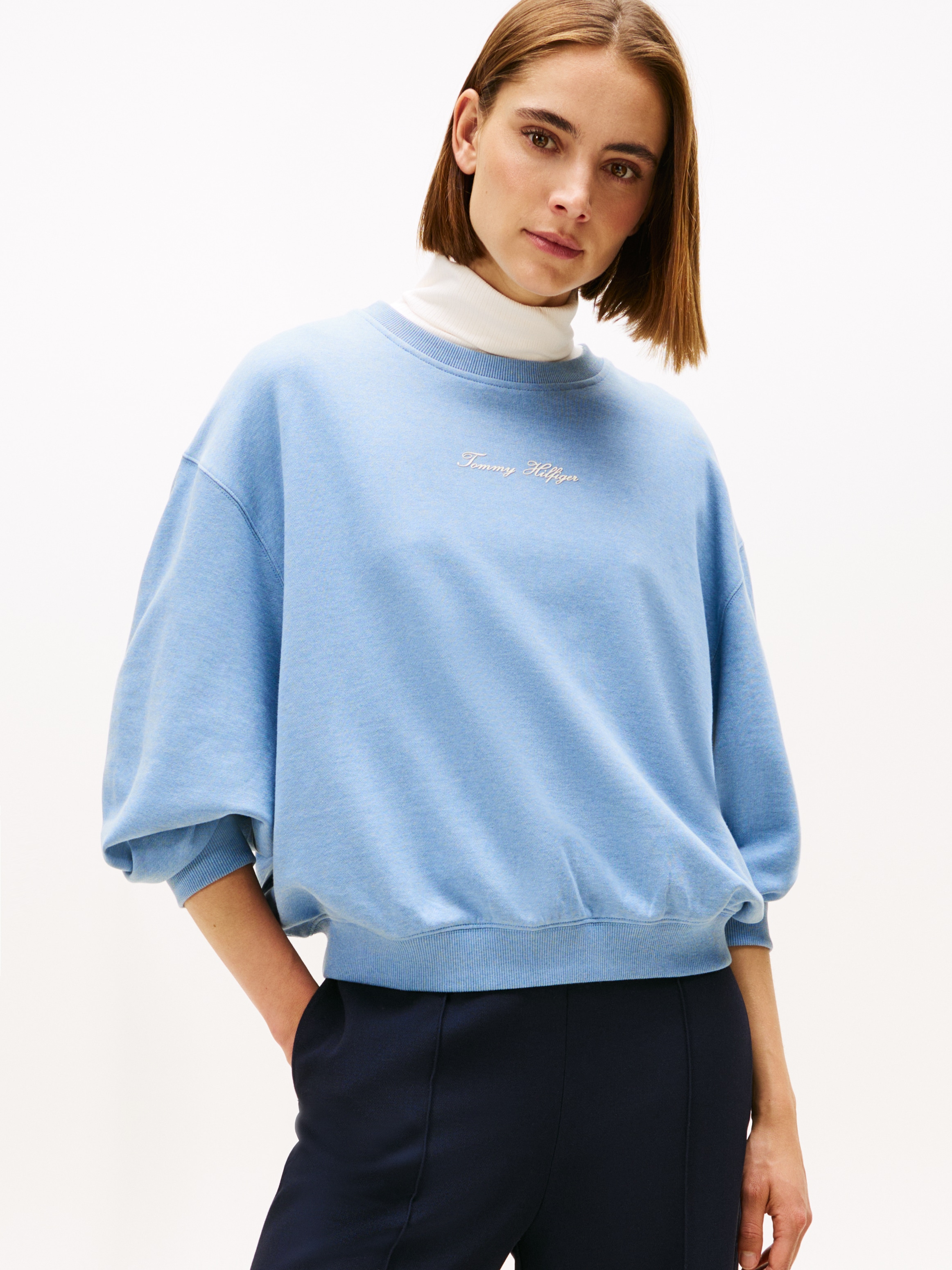 Tommy Hilfiger Sweatshirt »CLASSIC SCRIPT TERRY SWEATSHIRT«
