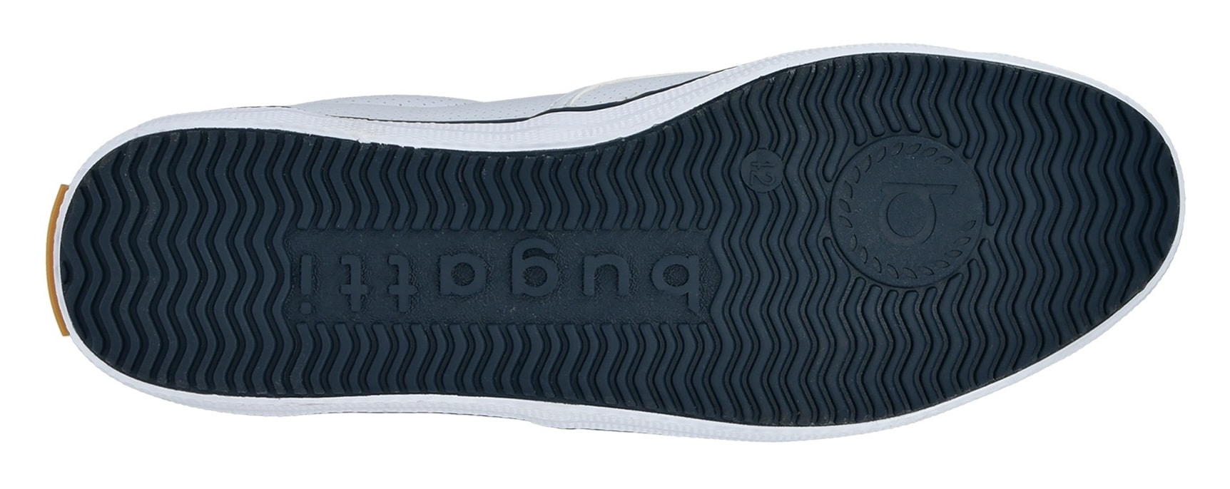 bugatti Slip-On Sneaker, Freizeitschuh, Slipper, Halbschuh mit seitlichem Logoschriftzug