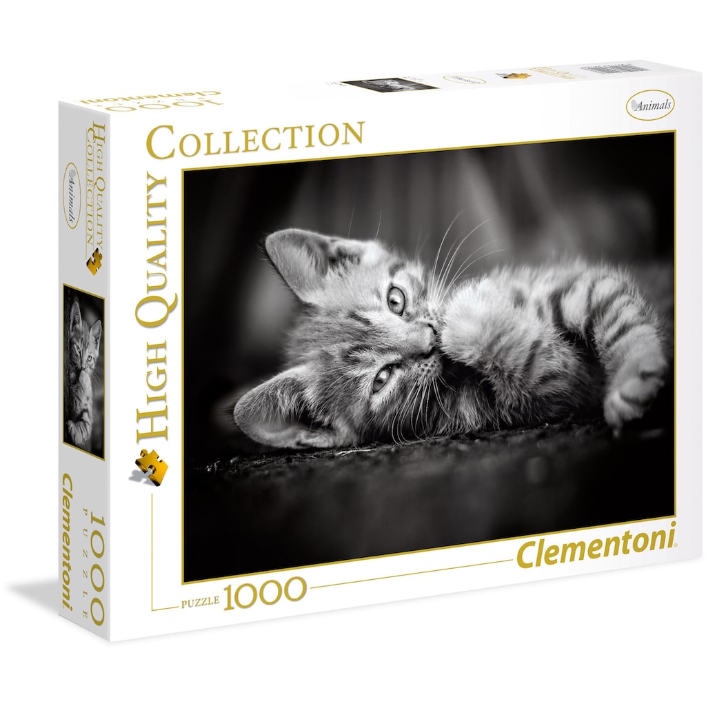 Clementoni® Puzzle »High Quality Collection, Kätzchen«, Made in Europe