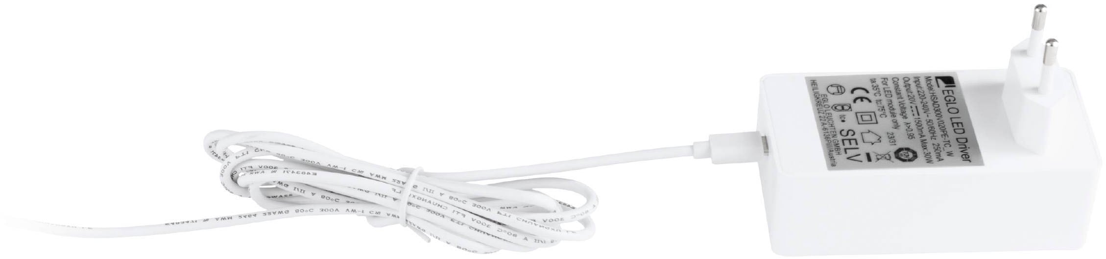 EGLO LED-Streifen »Neon-Stripe-Z LED-Streifen, ZigBee 3.0, App und Sprachsteuerung« 1 Stk.-flammig Leuchtband/-stab - L500 x B1,8 x H0,8 cm - weiß - 30W inkl.