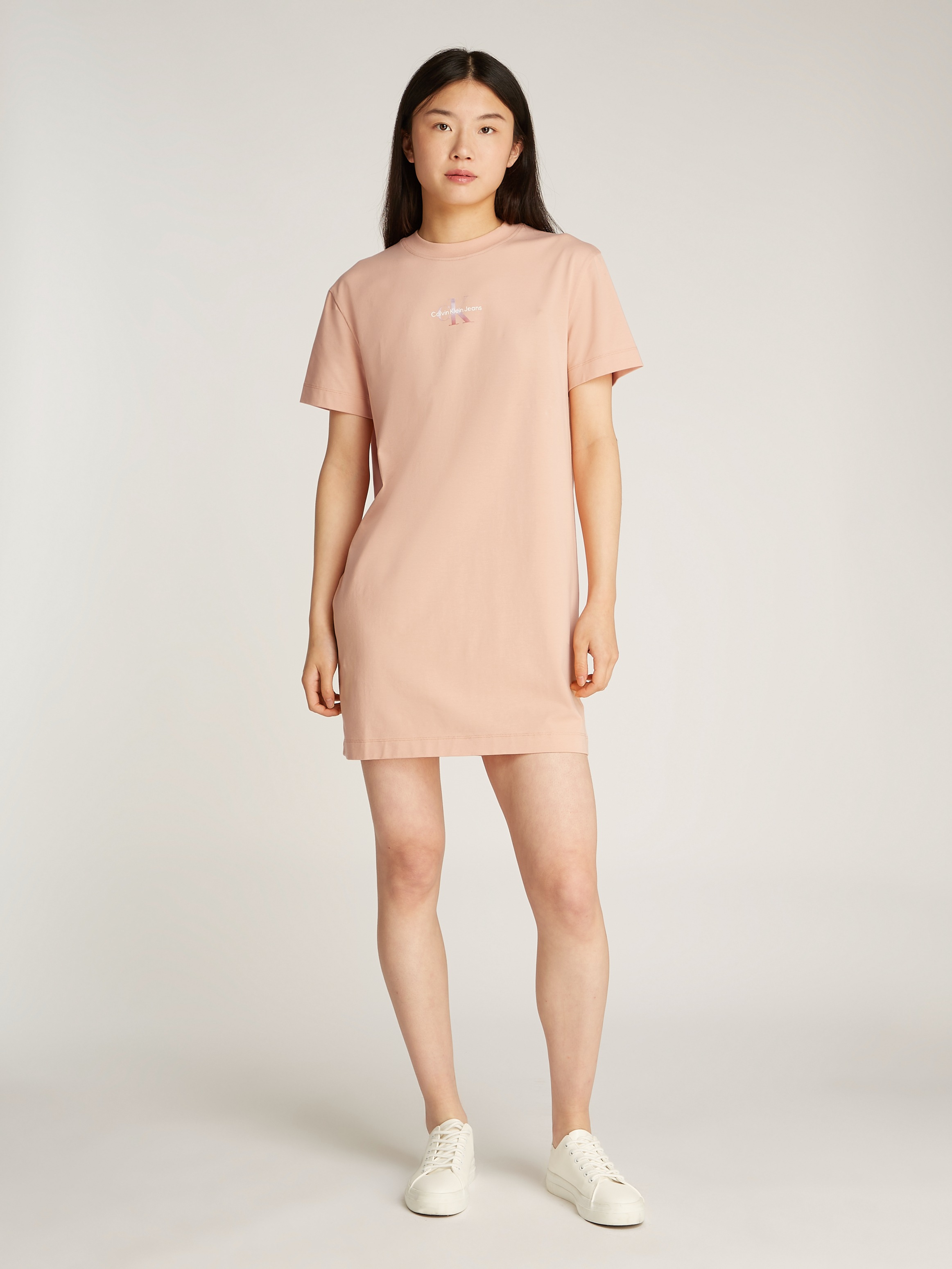 Calvin Klein Jeans Shirtkleid »GRADIENT MONOLOGO TEE DRESS«, mit Logodruck