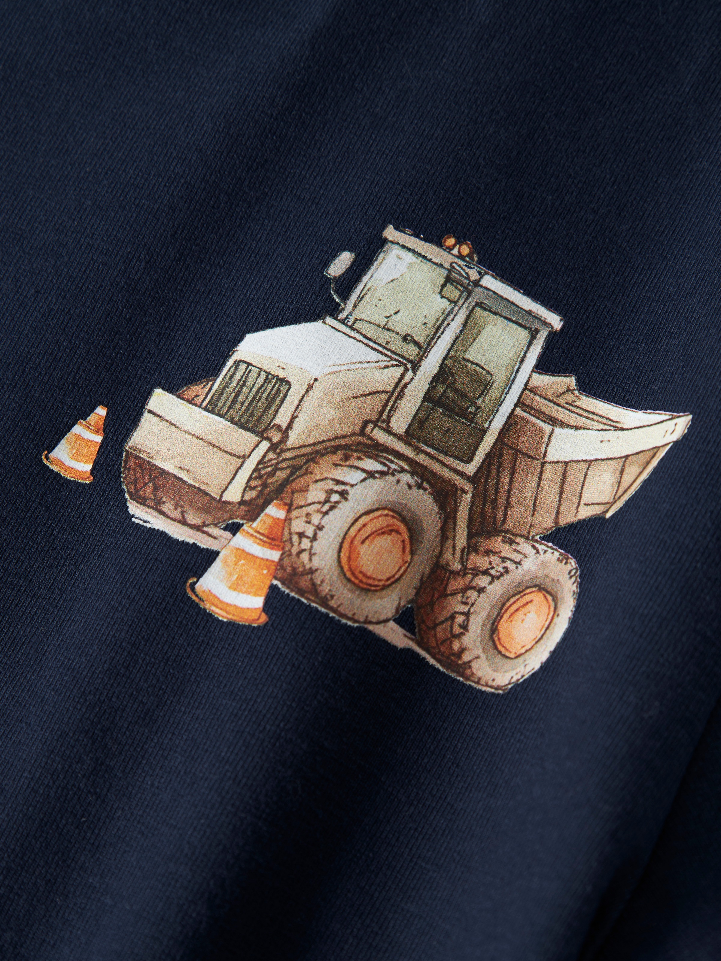 Name It Sweatshirt »NMMNELSON LS NREG SWEAT BRU BOX«, Baumwollmischung, regular fit
