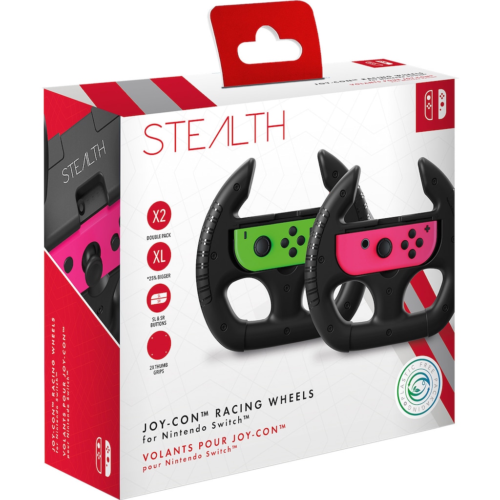 Stealth Gaming-Lenkrad »Switch Joy-Con Racing Wheel Lenkrad - Doppelpack«