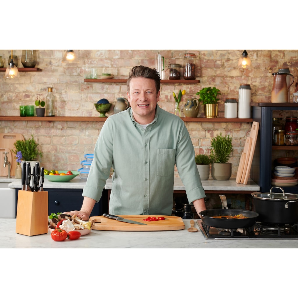 Tefal Santokumesser »Jamie Oliver K26715«, (1 tlg.), hohe Leistung, unverwechselbares Design, widerstandsfähig/langlebig
