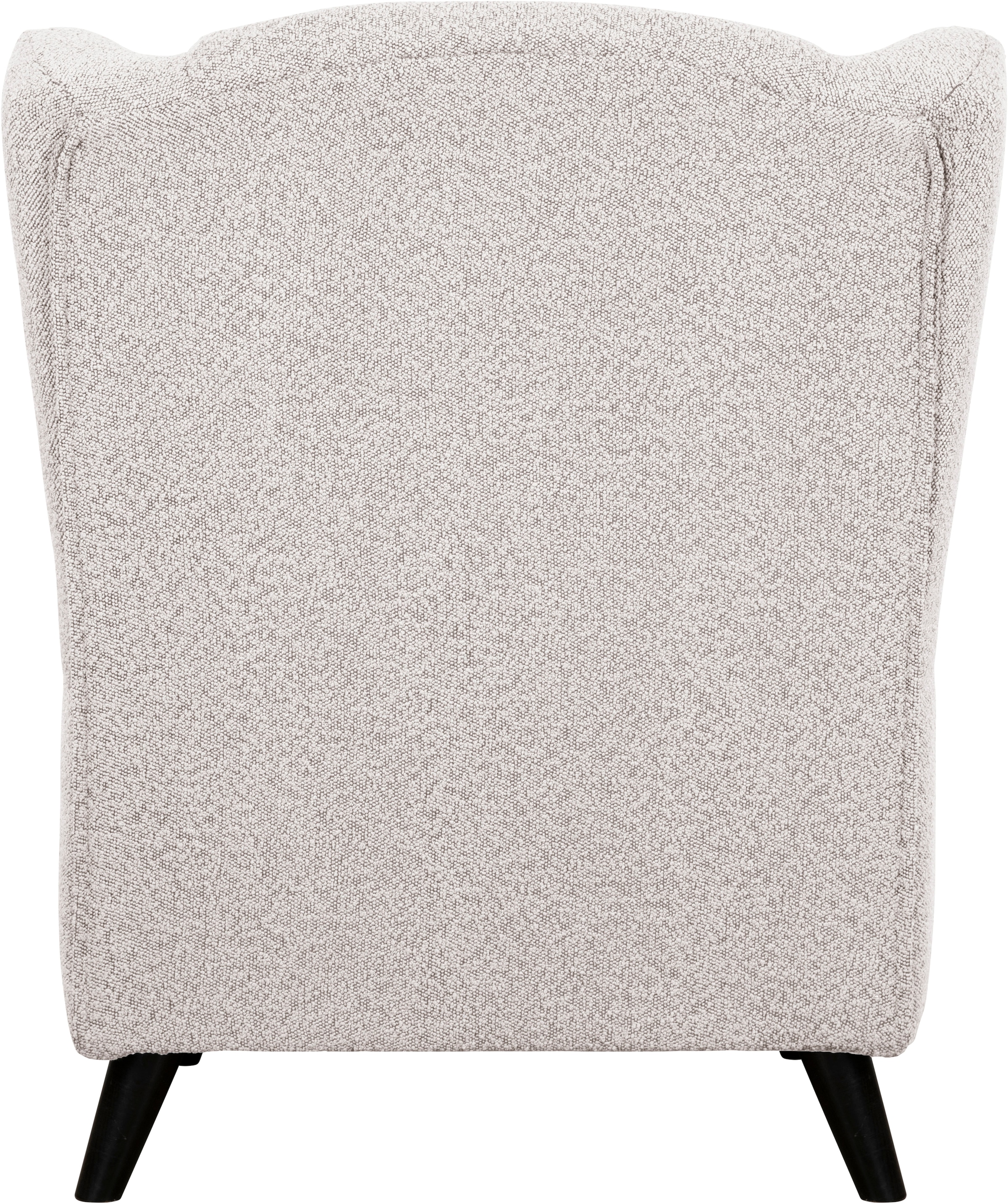 Home affaire Sessel »Ohrensessel CHISTELLE, wahlweise mit Polsterhocker«, mit Wellenunterfederung, Maße: B/T/H: 81/87/99 cm