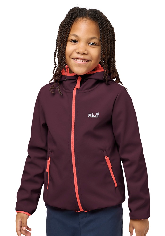 Jack Wolfskin »FOURWINDS JACKET KIDS« mit Kapuze