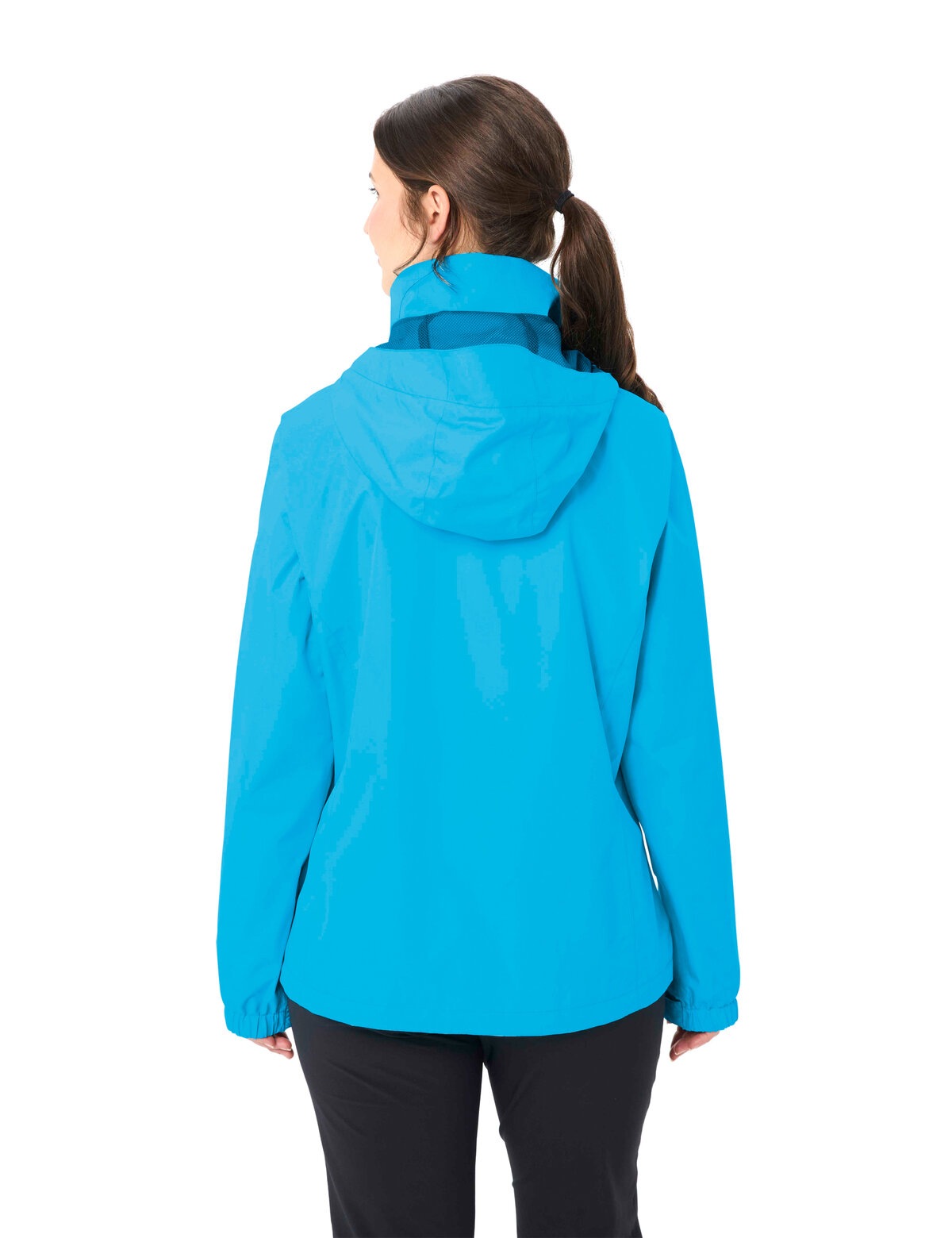 VAUDE Regenjacke »WOMEN'S ESCAPE LIGHT JACKET« mit Kapuze für Wandern und Trekking, wasserdicht und winddicht, atmungsaktiv