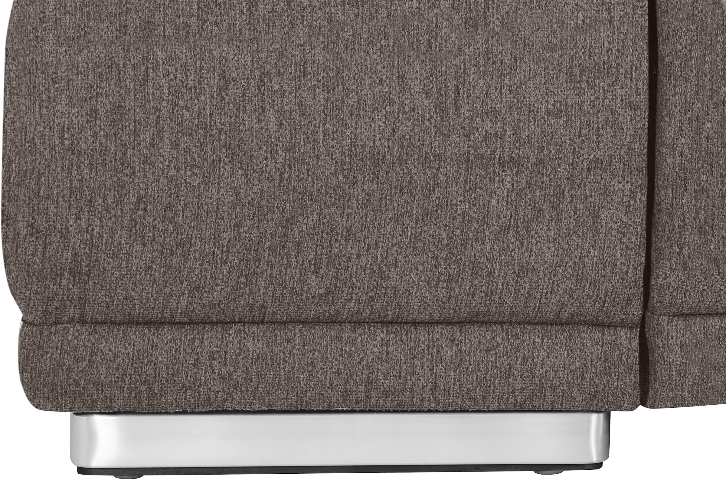 COTTA Ecksofa »Holiday L-Form mit Sitztiefen-, Armteil- und Kopfteilverstellung«, wahlweise mit Bettfunktion & Bettkasten