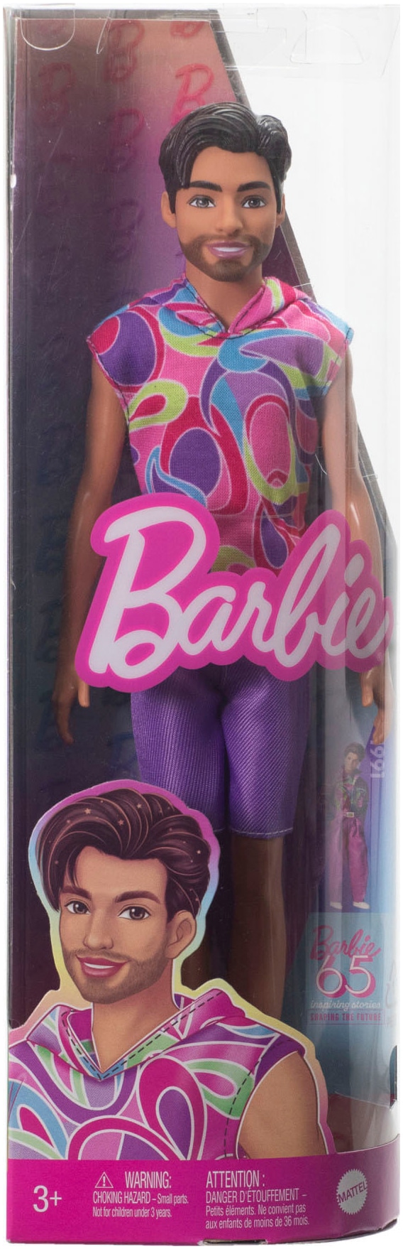 Barbie Anziehpuppe »Fashionistas Ken 65-jähriges Jubiläum, im Totally Hair Look«