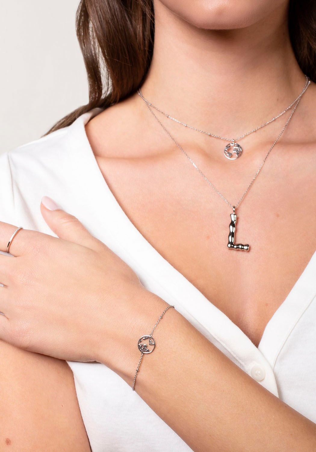 XENOX Fingerring »XS KRAPPE GOLD, XS KRAPPE SILBER, XS1721, XS1721G«, mit Zirkonia (synth.)