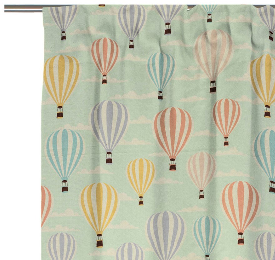 Adam Vorhang »Balloons«, (1 St.), aus Bio-Baumwolle