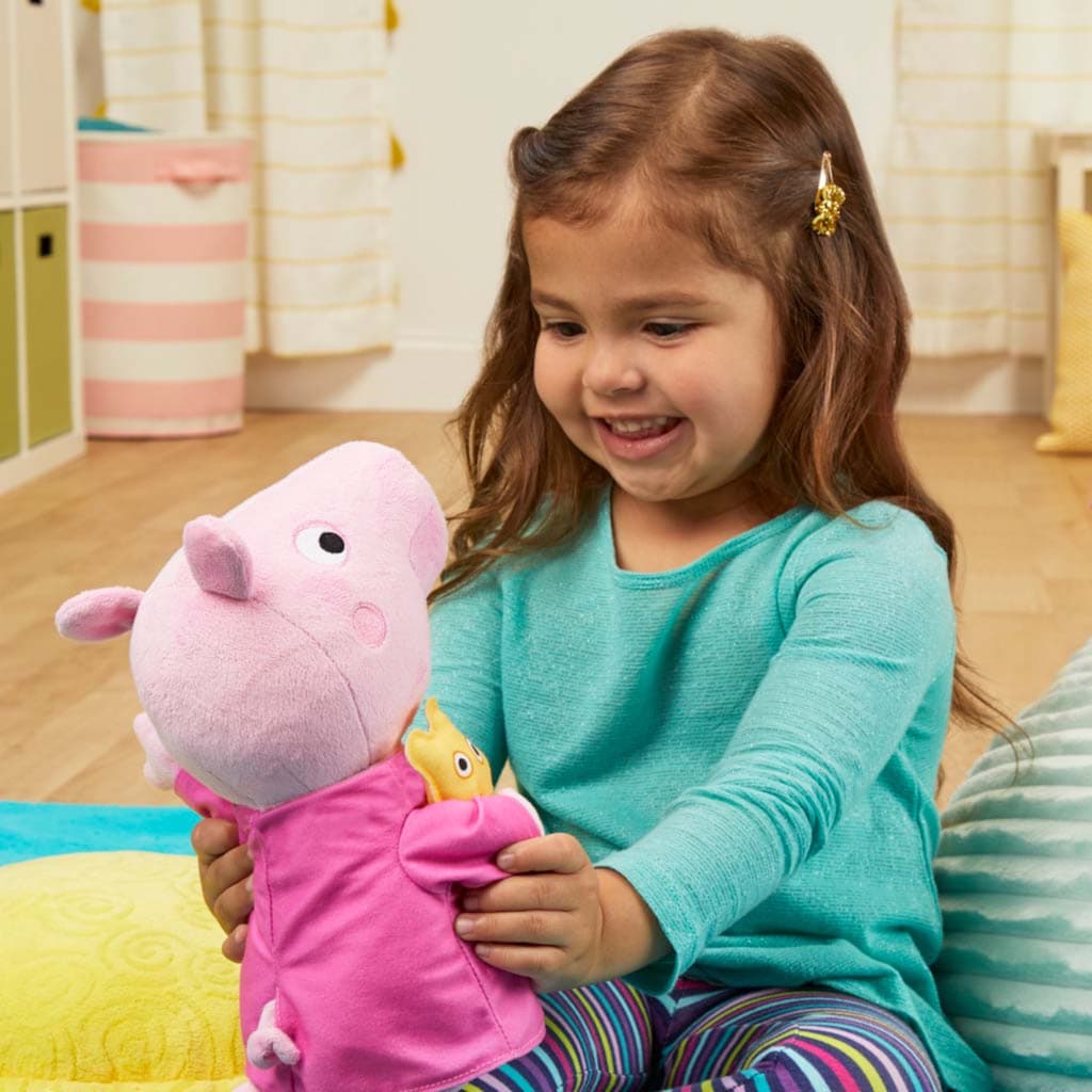 Hasbro Plüschfigur »Peppa Pig - Schlummermusik Peppa«, singt 3 Lieder, gähnt, schnarcht und kichert