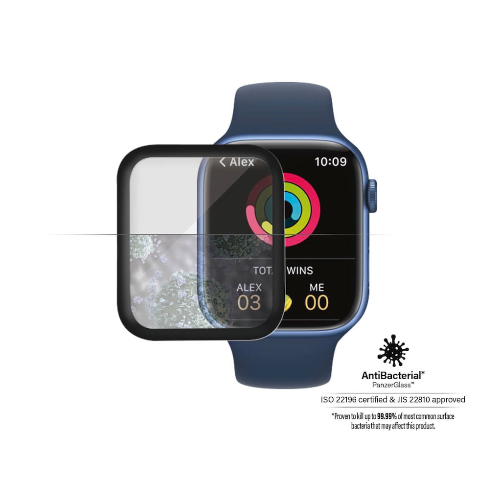 PanzerGlass Displayschutzglas »Screen Protector Glass«, für Apple Watch Series 7/8 45mm