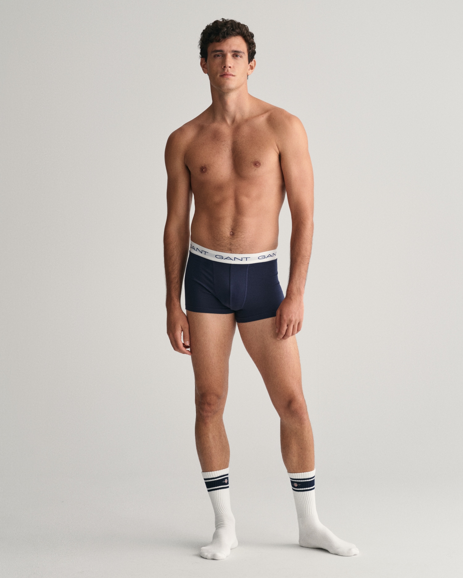 Gant Boxershorts »TRUNK 5-PACK«, (Packung, 5 St., 5), mit elastischem GANT-Logobund