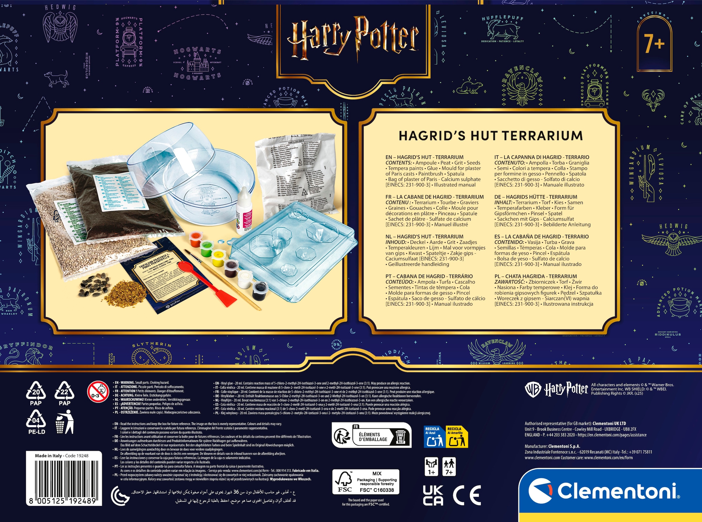 Clementoni® Experimentierkasten »Harry Potter, Terrarium«, Made in Europe