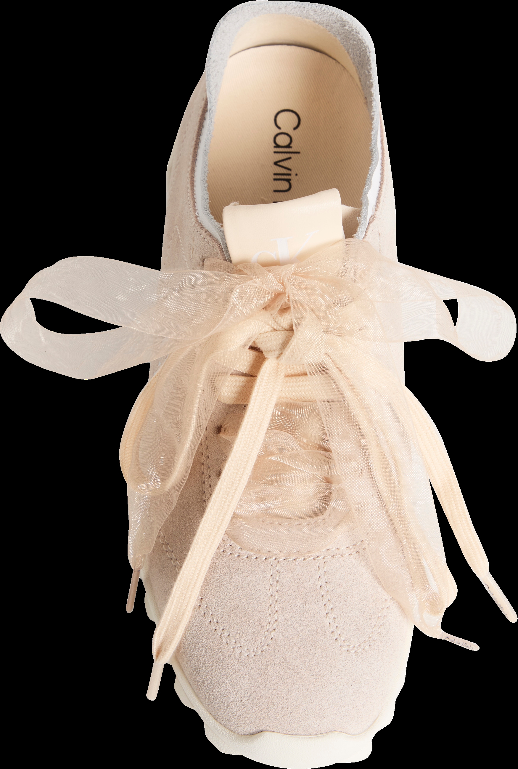 Calvin Klein Sneaker »LOW PROFILE RUN MG SUE DB LACES«  Freizeitsneaker, Halbschuh, Schnürschuh mit Profilsohle