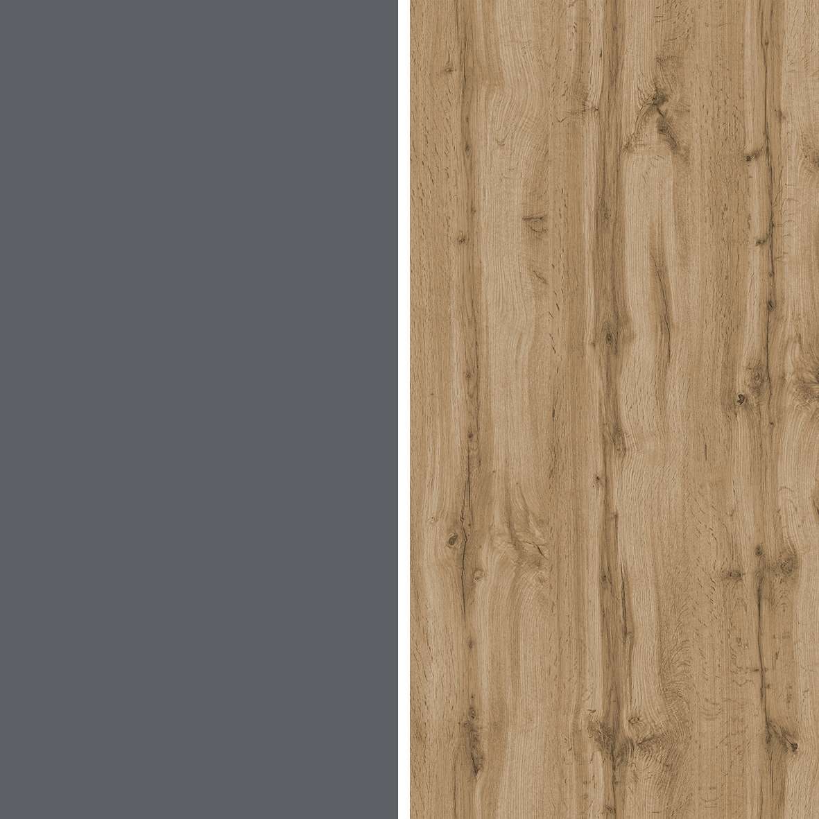 OTTO home Sideboard »BOLSENA, Kommode, Schrank,Lowboard mit 8 Fächer und offenes Ablagefach« 1 Stk. tlg. stehend/hängend montierbar, Made in Italy, B/T/H: 200 × 35 × 71,2 cm