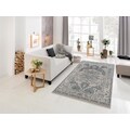 Teppich »Sanna«, rechteckig, 9 mm Höhe, mit Bordüre, orientalisches Design, Kurzflorteppich, ideal im Wohnzimmer & Esszimmer