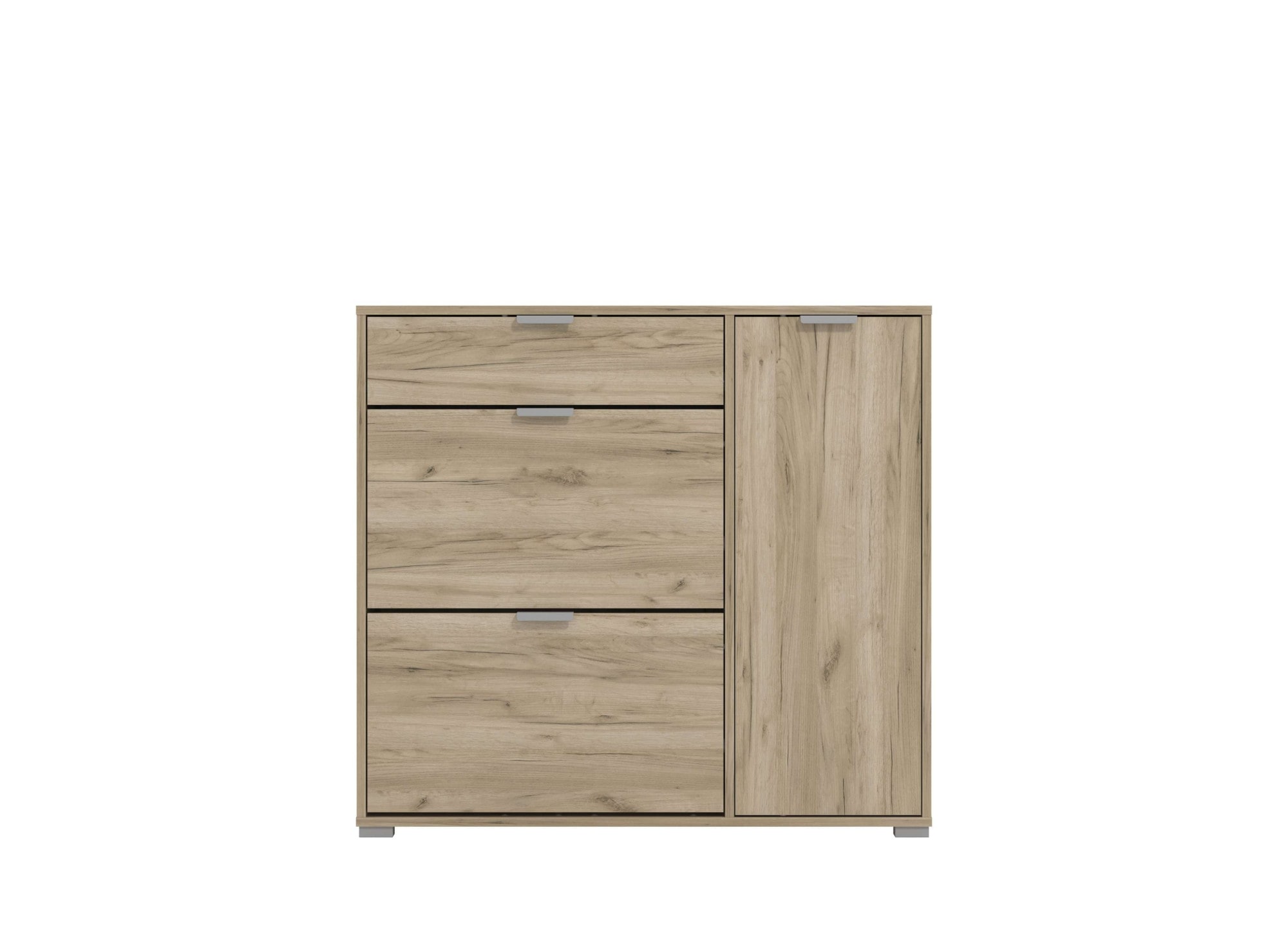 INOSIGN Schuhschrank »Arco 2, Schuhkommode, Schuhregal, Breite 102 cm« 2 Klappen mit Doppelschuhtrommeln, mit Schublade, in modernen Farben