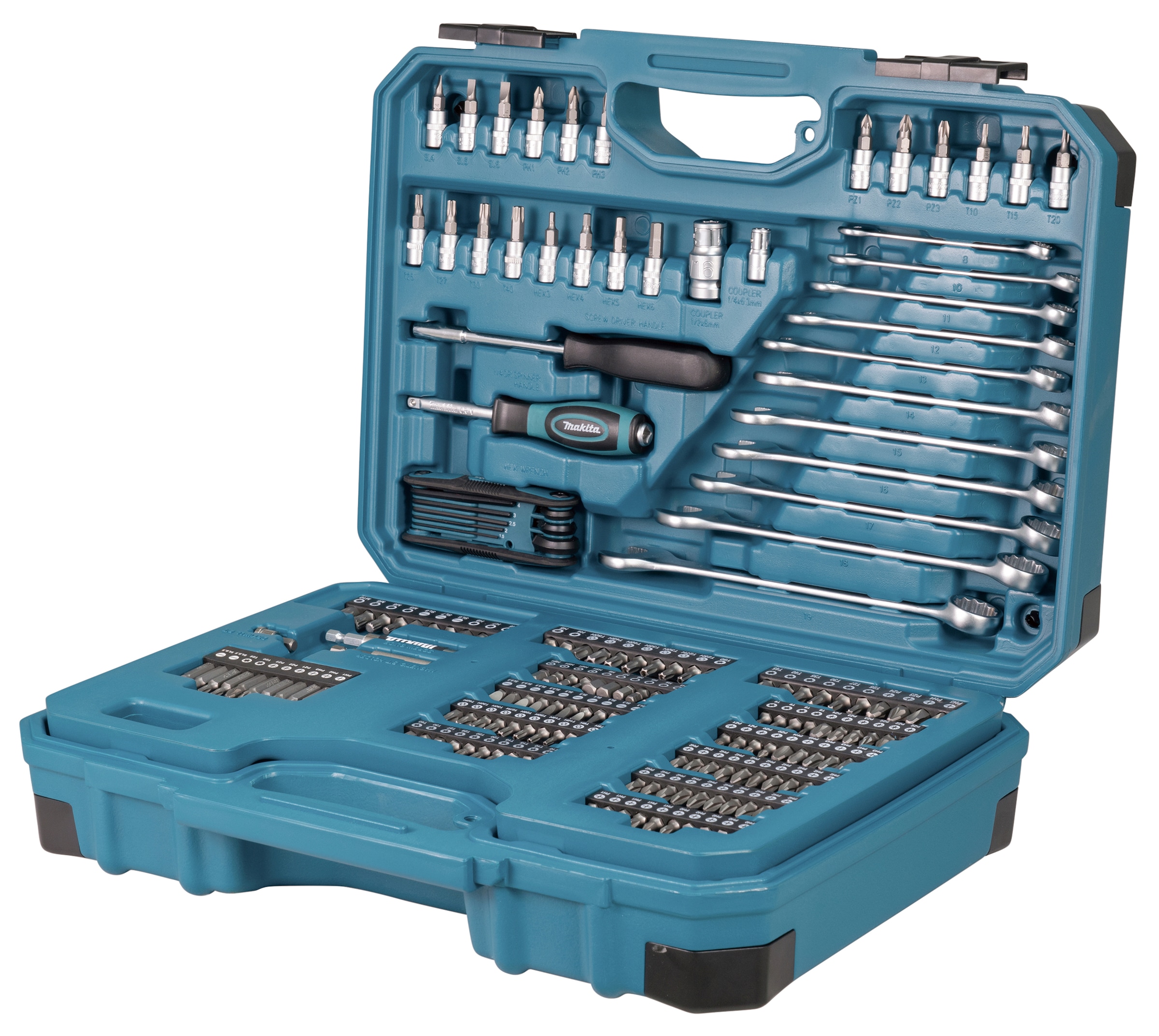 Makita Werkzeugset »»E-17980««, 231-tlg., inkl. Aufbewahrungskoffer