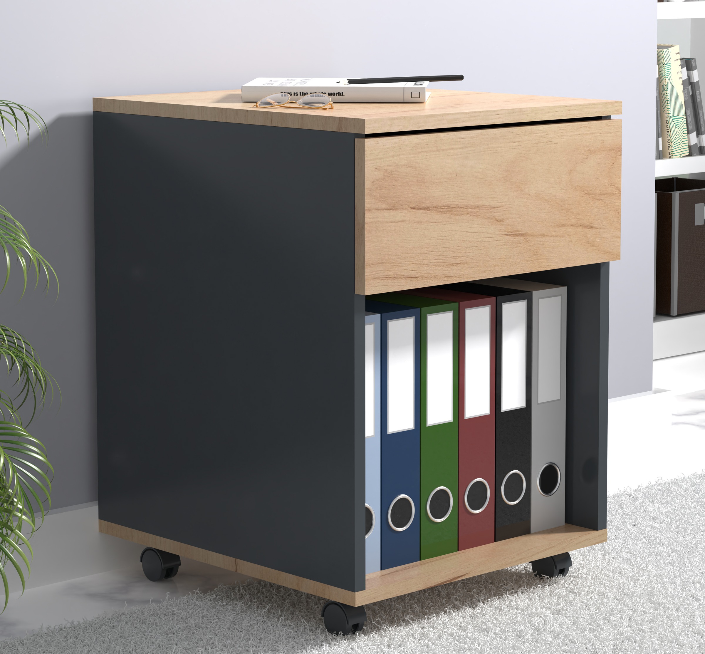 VCM Container »Rollcontainer Bürocontainer Dalosa 1 Schublade«