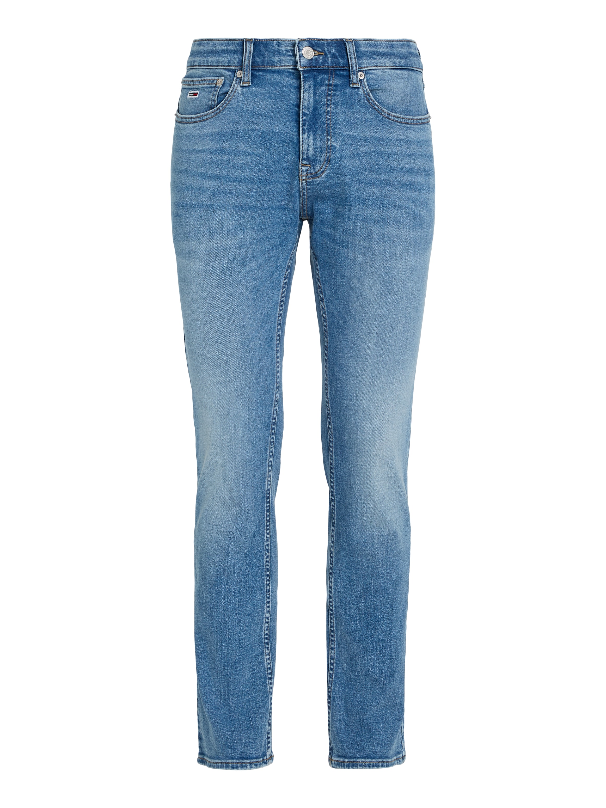 Tommy Jeans Slim-fit-Jeans »SCANTON SLIM«, mit Logoprägung