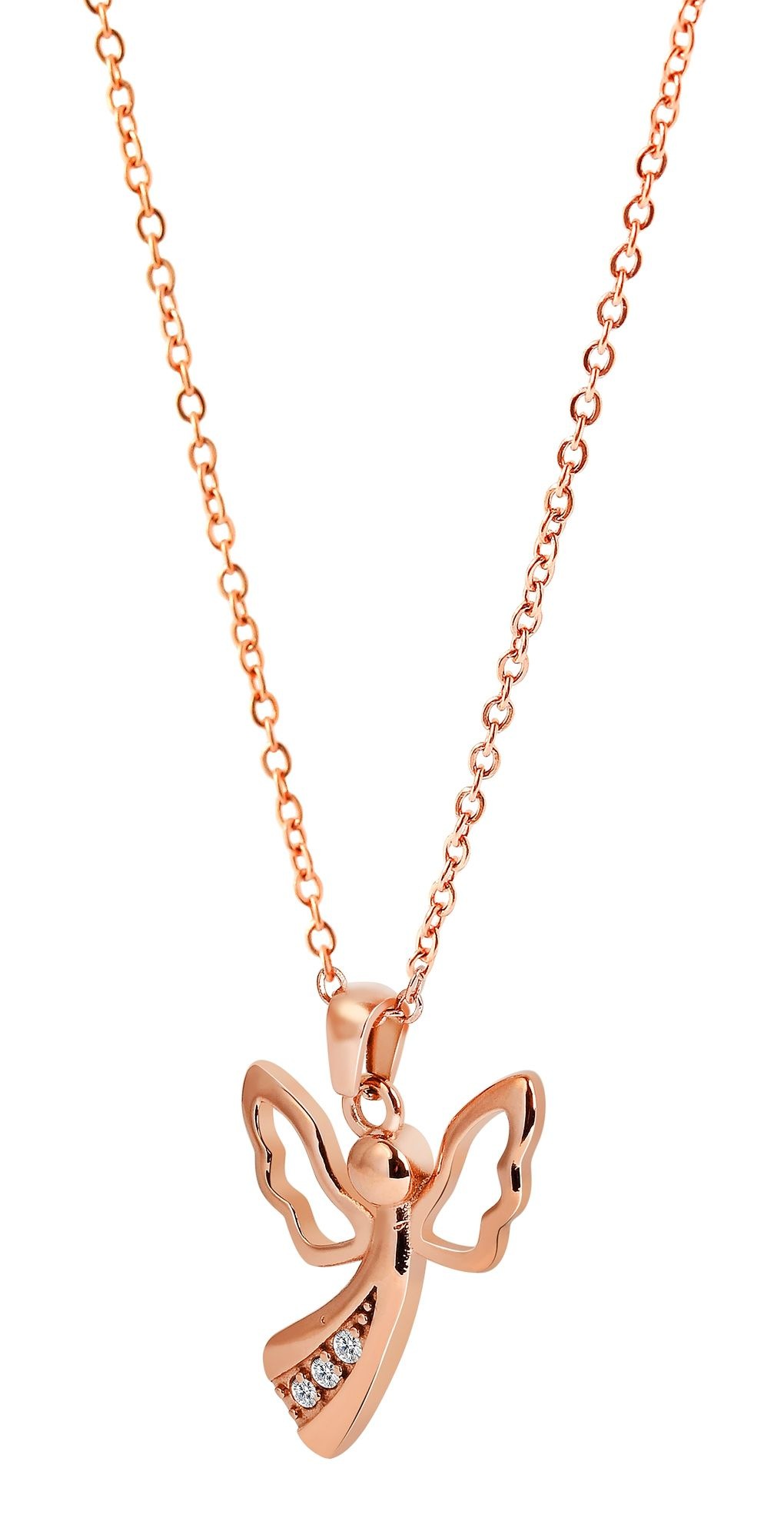 Adelia´s Kette ohne Anhänger »Damen Halskette mit Anhänger ¿ Engel aus Edelstahl«