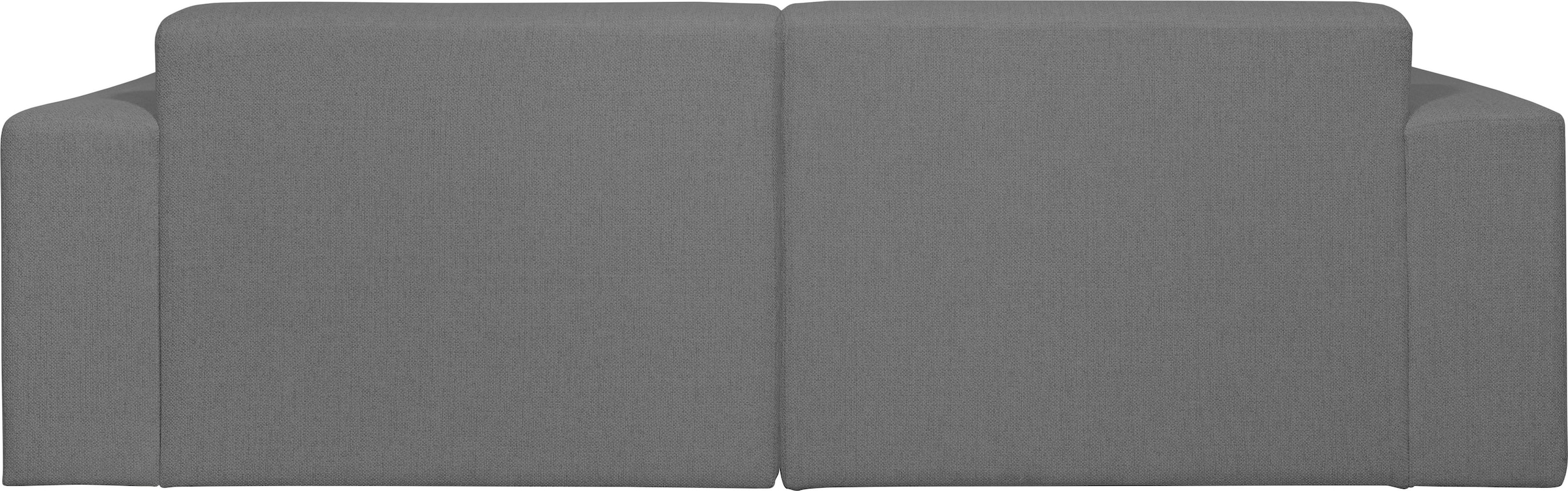 OTTO home 3-Sitzer »Koa, 228 cm, Modulsofa in Cord, Chenille, Struktur, Webstoff« Designsofa, weicher Lounge-Sitzkomfort, Welleunterfederung, bodentief