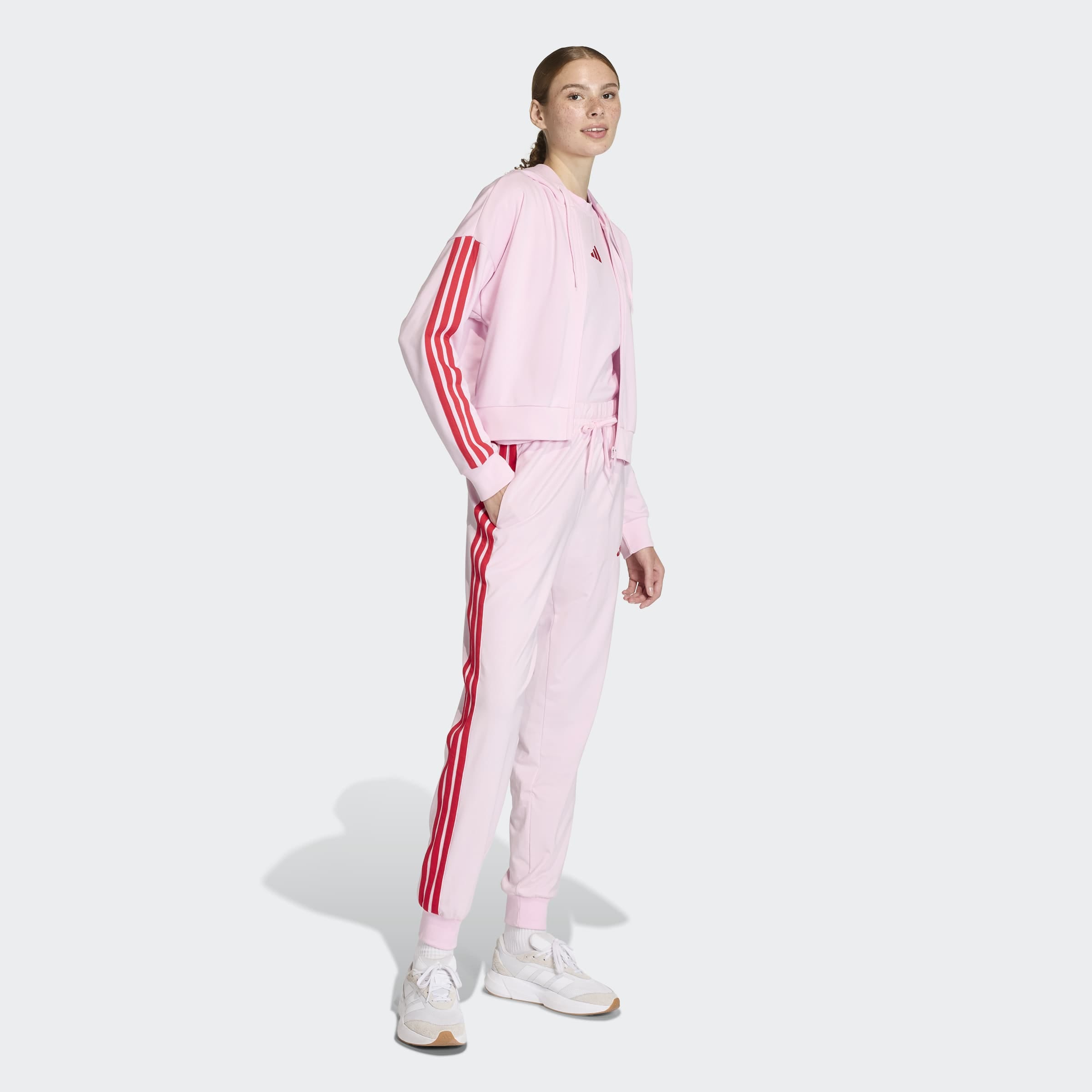 adidas Sportswear Kapuzensweatshirt »W 3S FT FZ HD«
