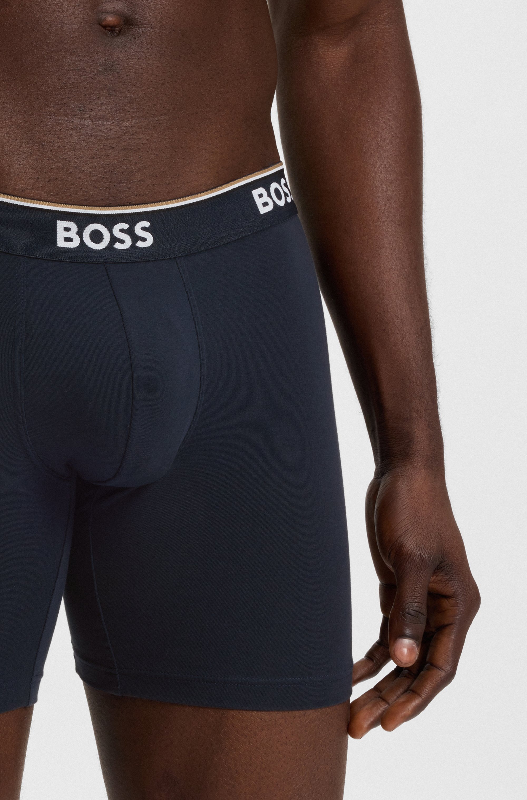 BOSS Boxershorts »BoxerBrLong 3P Power«
