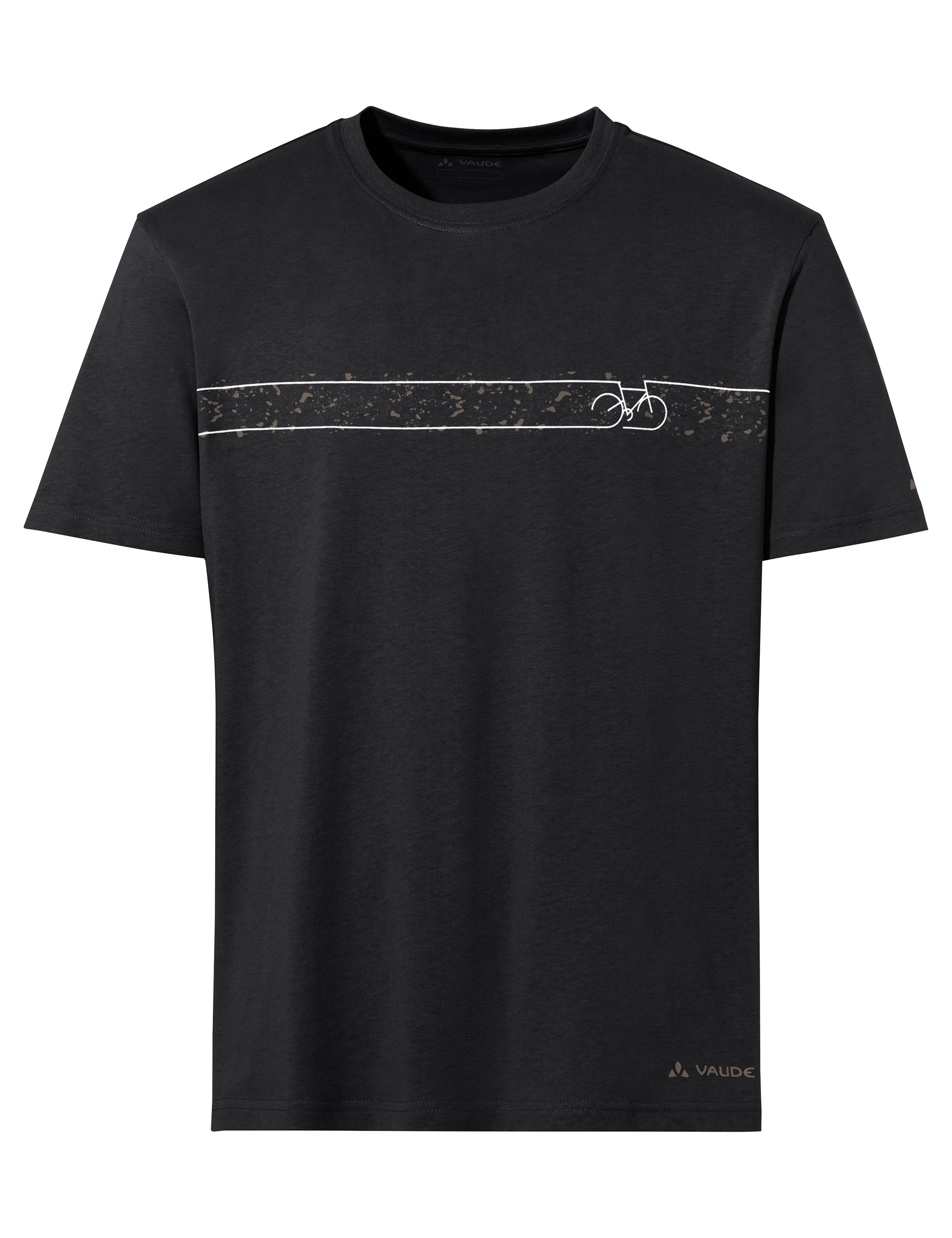 VAUDE Funktionsshirt »MEN'S CYCLIST T-SHIRT V«, Fahrradshirt mit Print