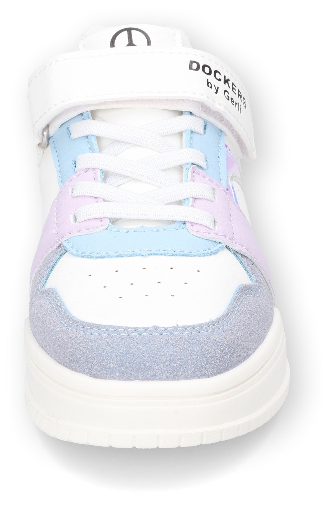 Dockers by Gerli Sneaker, Retro Sneaker, Klettschuh, Freizeitschuh mit Gummizug