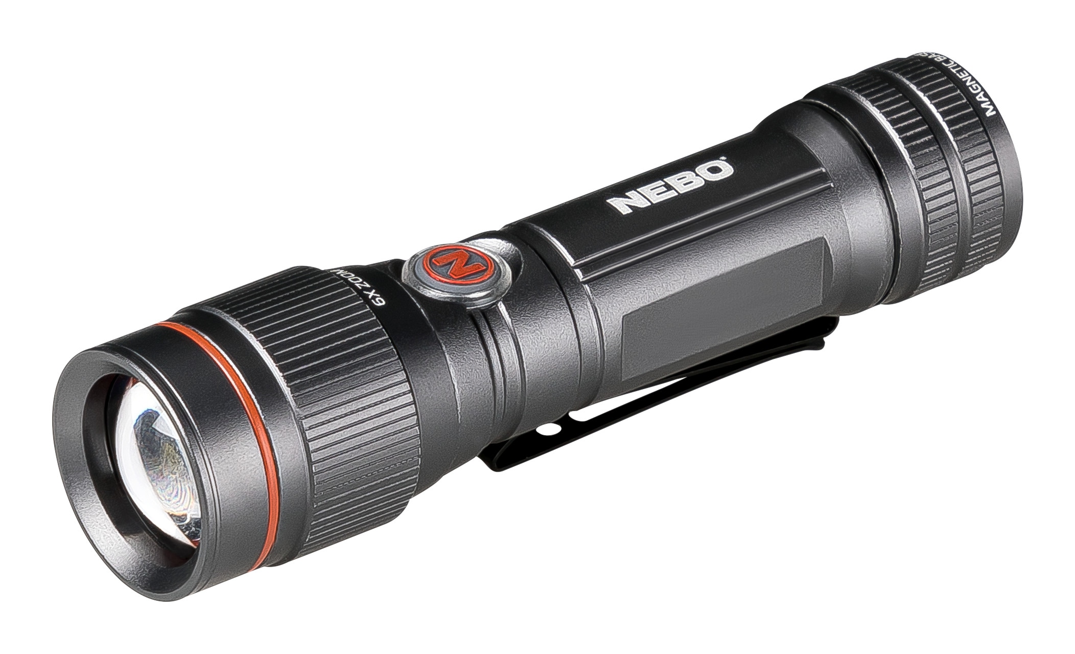 NEBO LED Taschenlampe »450 FLEX«, wiederaufladbar, Magnetbasis, 6-fach Zoom
