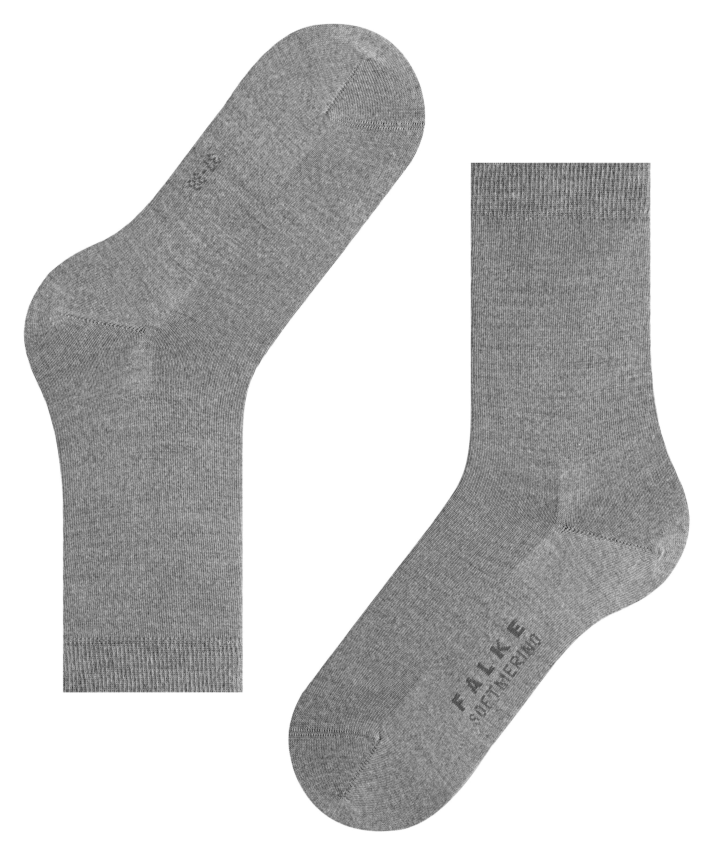 FALKE Socken »Softmerino«, wärmend, hohe Feuchtigkeitsaufnahme, atmungsaktiv, klimaregulierend