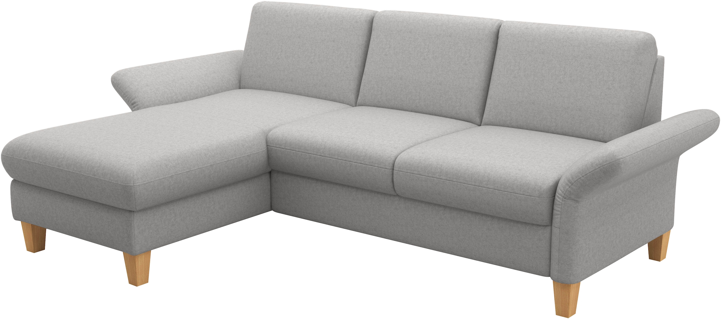 Home affaire Ecksofa »Rochelle, L-Form«, wahlweise mit Armteilverstellung, Bettfunktion und Bettkasten