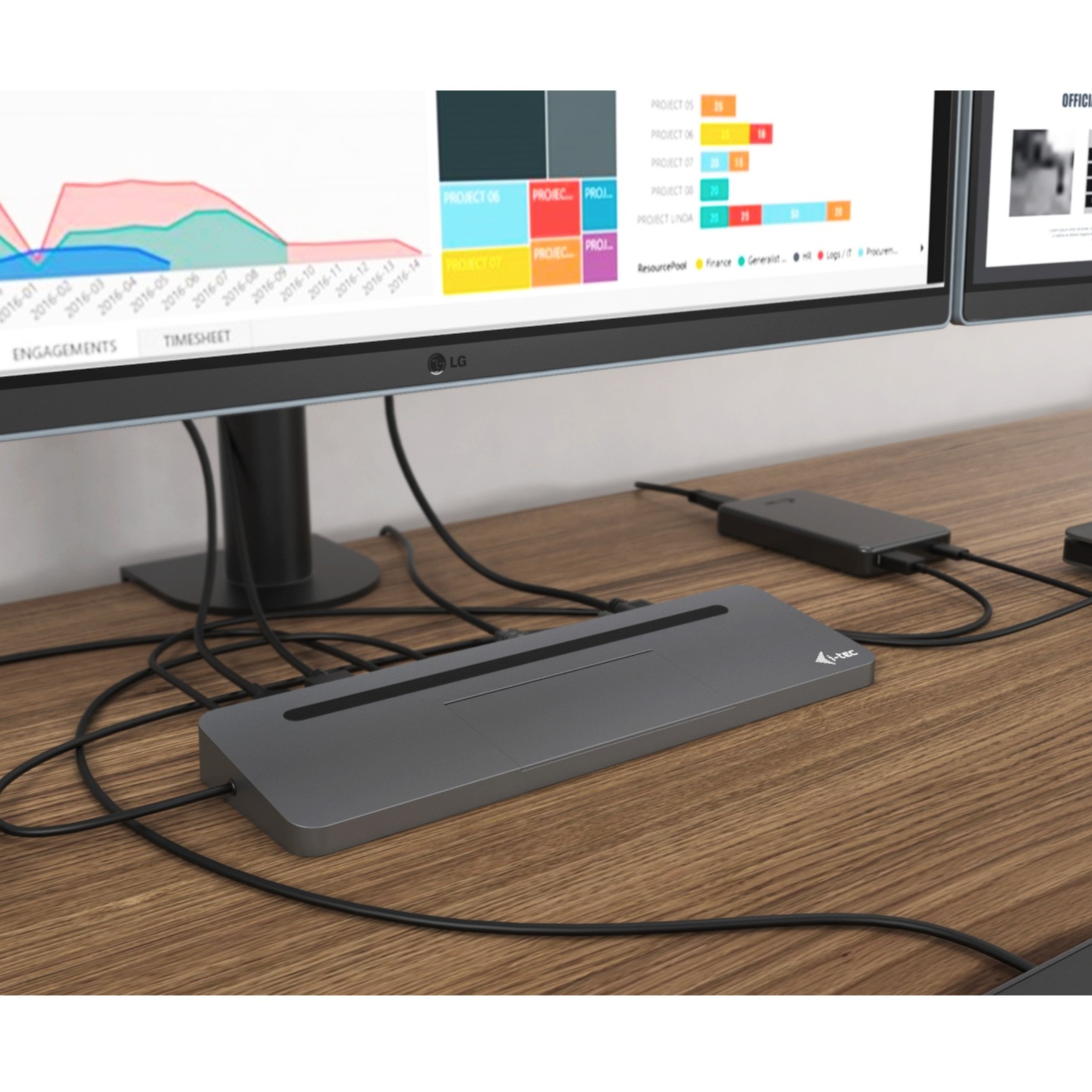 I-TEC Laptop-Dockingstation »USB-C Ergonomic 4K 3x Display Docking Station + Power Delivery 85 W«