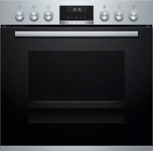 BOSCH Induktions Herd-Set »HEB517BS1«, mit Backwagen, Hydrolyse