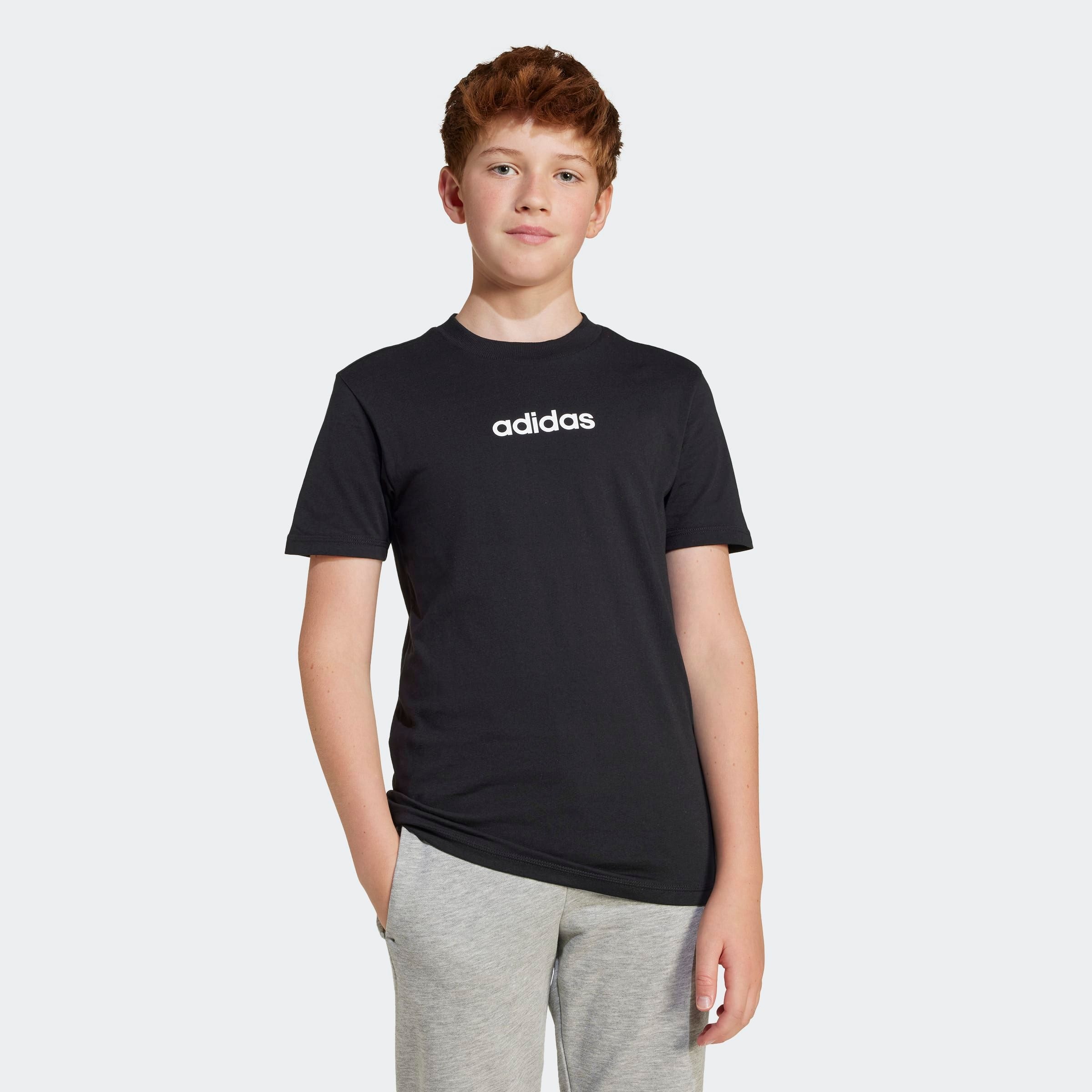 adidas Sportswear T-Shirt »ESSENTIALS KIDS« sportlicher Stil, Rundhalsausschnitt, lässige Passform
