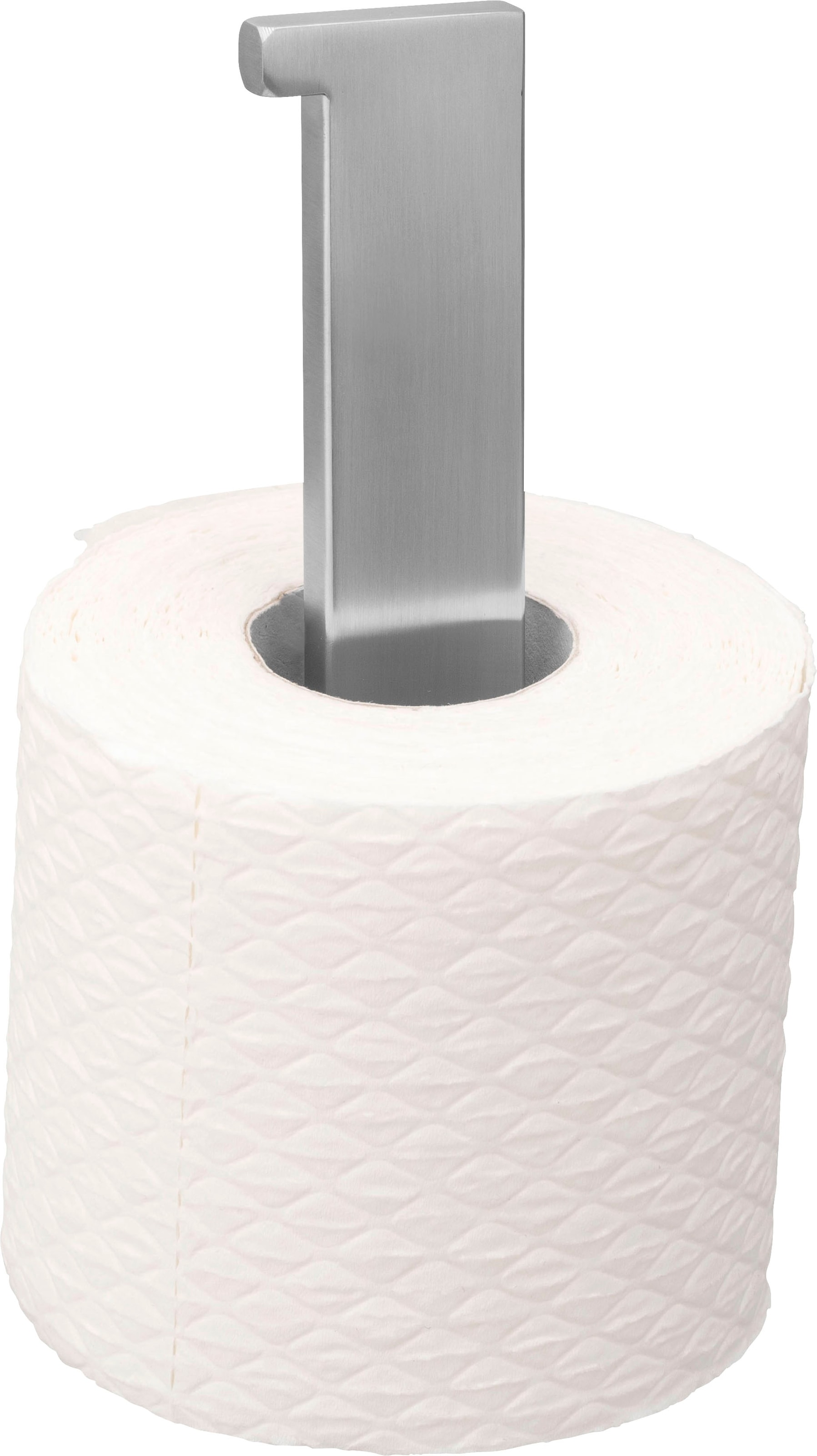 WENKO Toilettenpapierhalter »Turbo-Loc® Genova«, Matt, Befestigen ohne Bohren