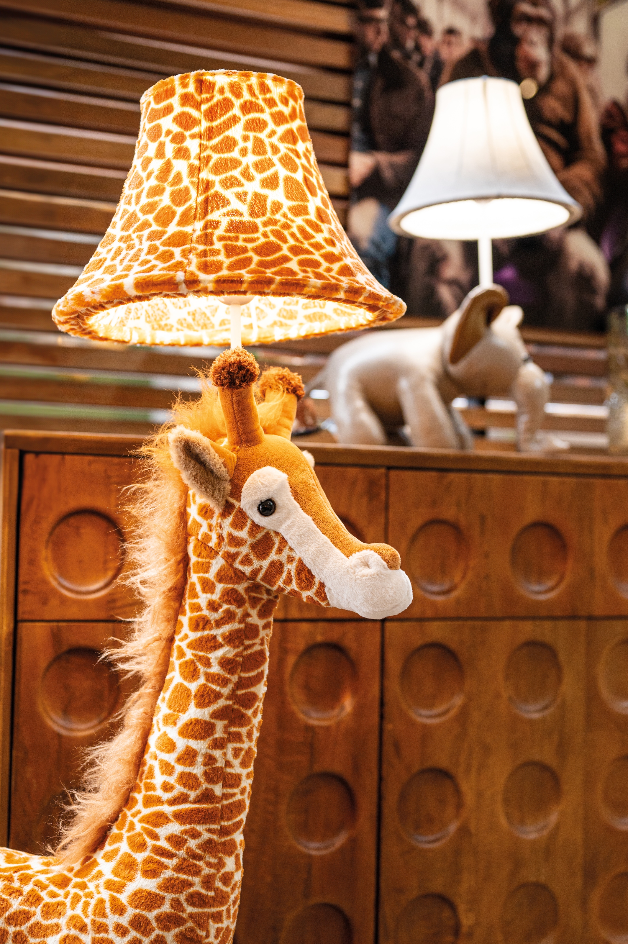 Happy Lamps for smiling eyes LED Stehlampe »Raffi die Giraffe« GU 5,3 1 Stk. Warmweiß Hochwertig, Einzigartig, Zertifiziert